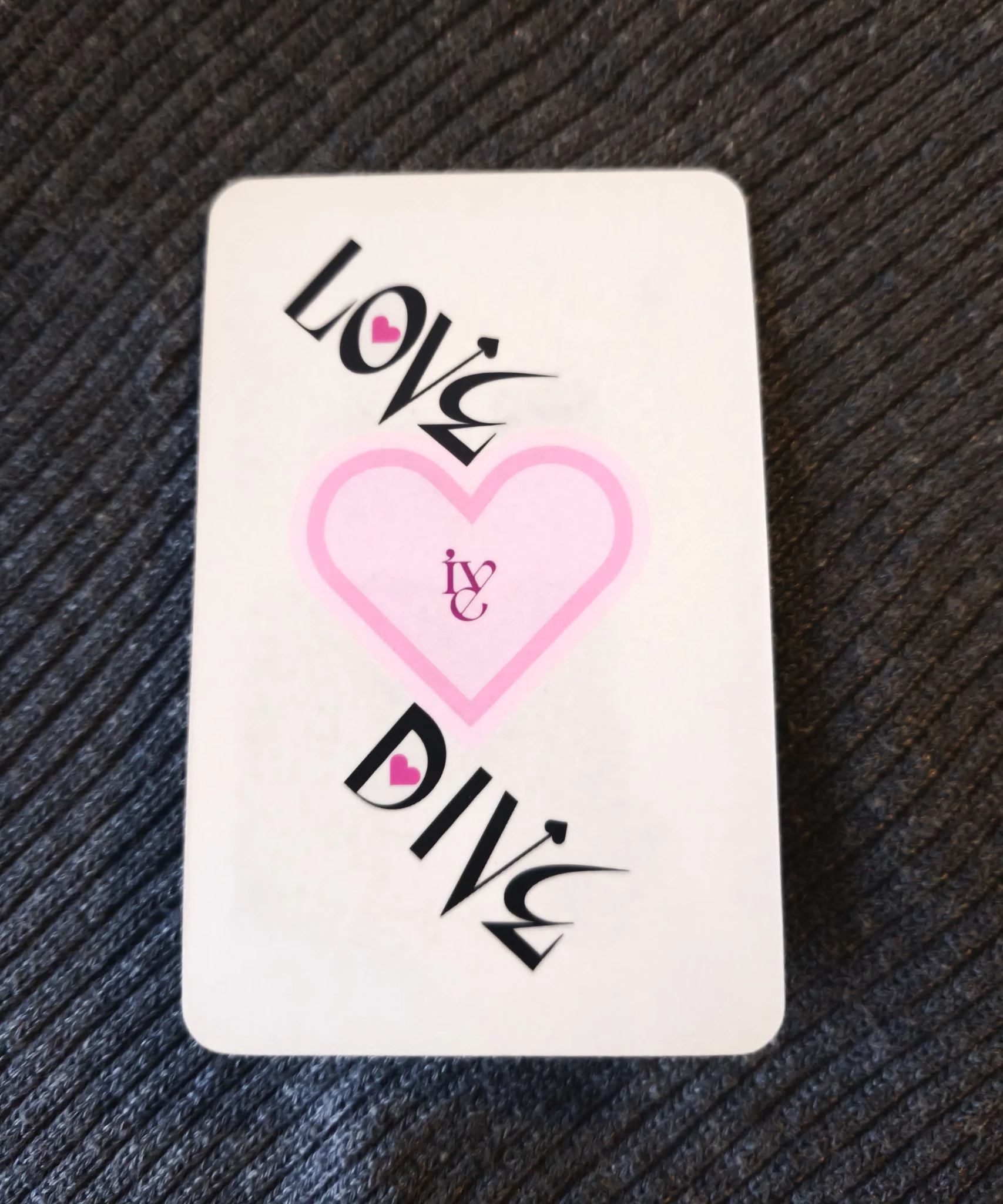 IVE Yujin IVE - Yujin - LOVE DIVE Album soundwave fansign video call (fancall) round 3 listing photo 2