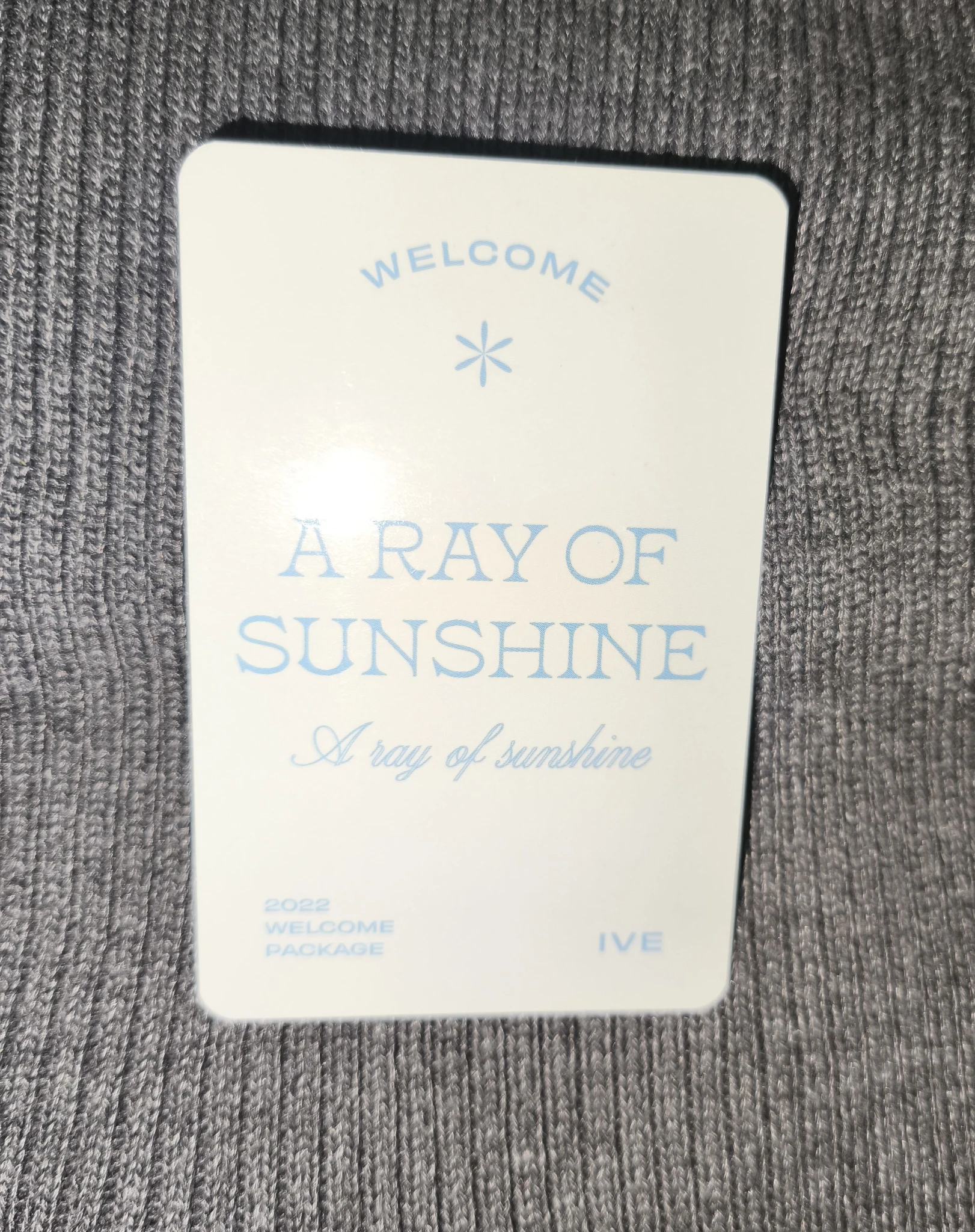 IVE Yujin IVE - Yujin - 2022 Season's Greetings: A Ray of Sunshine Other photocard set listing photo 2