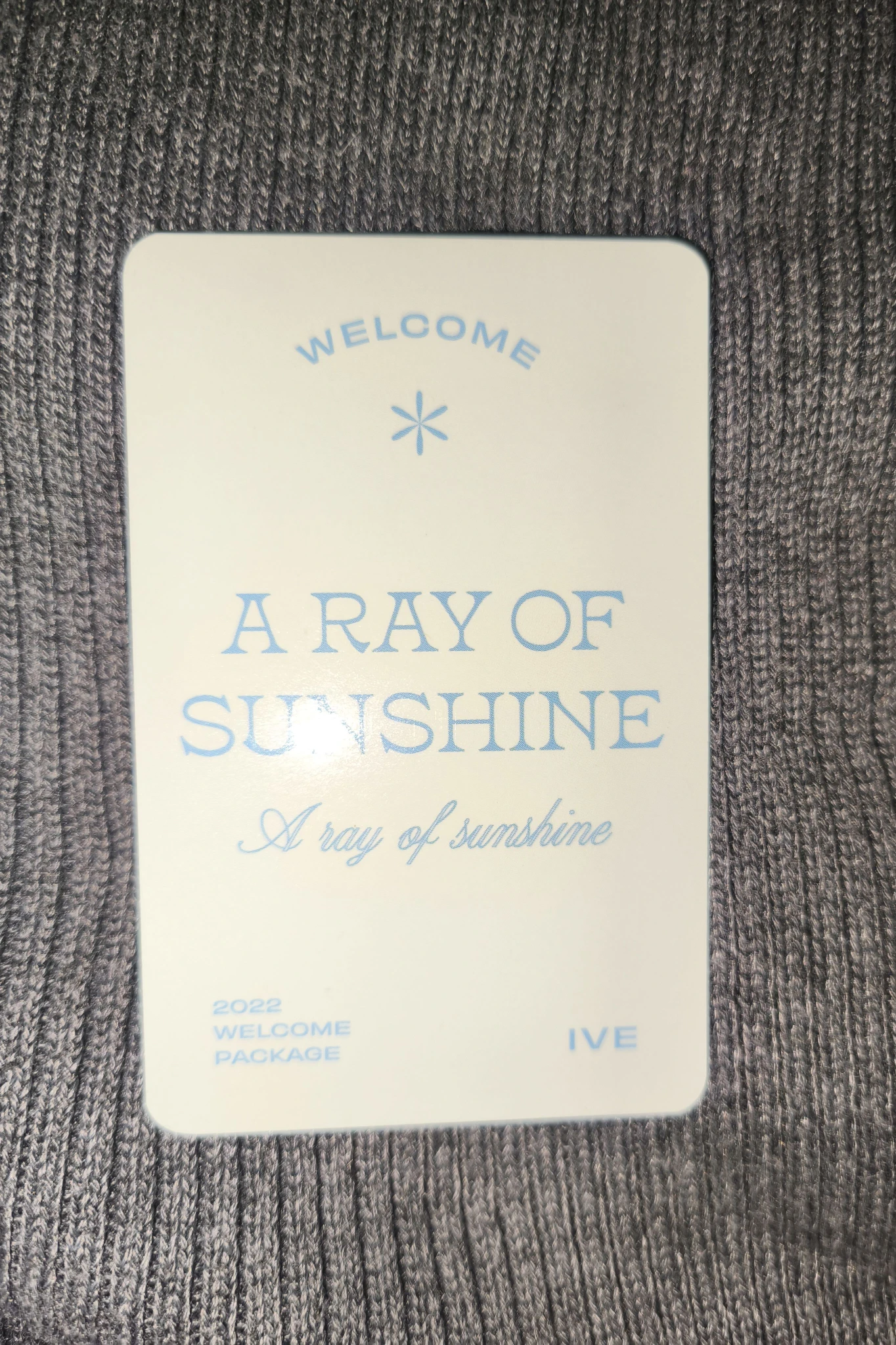 IVE Rei IVE - Rei - 2022 Season's Greetings: A Ray of Sunshine Other photocard set listing photo 2