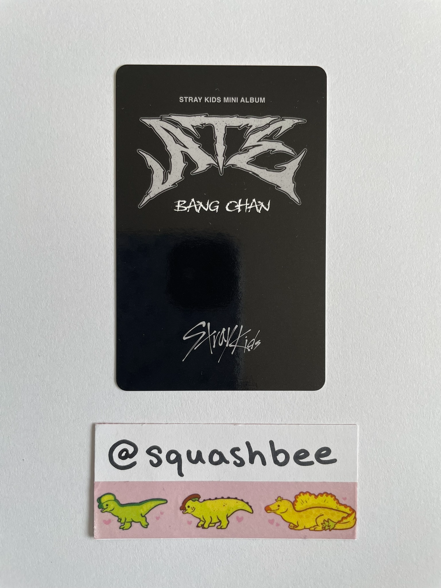 Stray Kids Bang Chan Stray Kids - Bang Chan - ATE Album album photocard nemo version A version listing photo 2