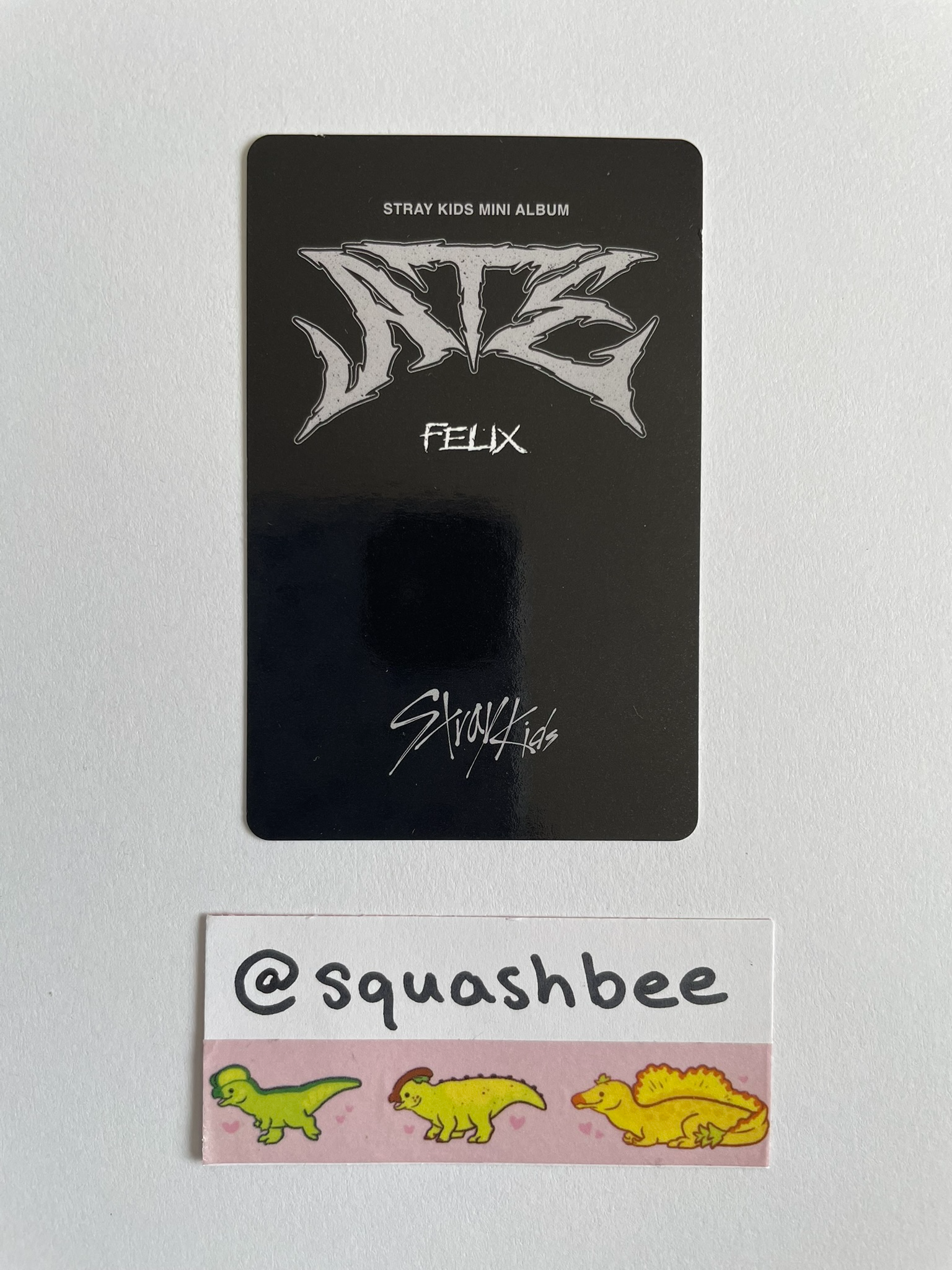 Stray Kids Felix Stray Kids - Felix - ATE Album album photocard nemo version A version listing photo 2