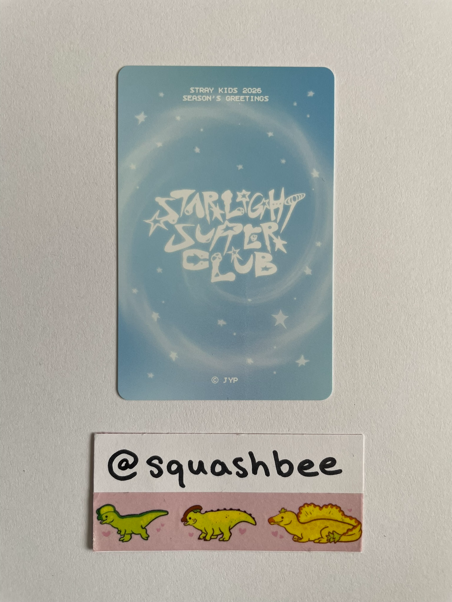Stray Kids I.N Stray Kids - I.N - 2026 Season's Greetings - Starlight Supper Club Other photocard set listing photo 2