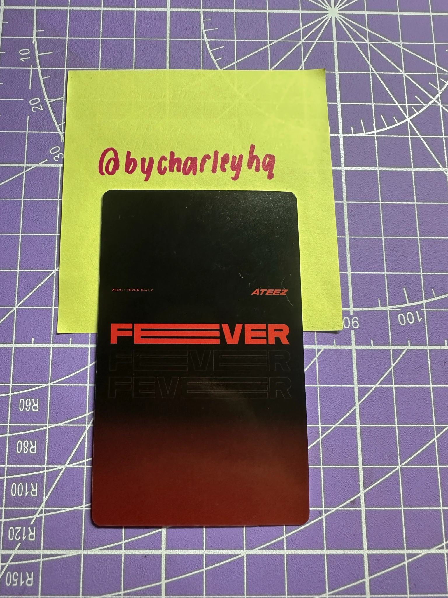 ATEEZ Wooyoung ATEEZ - Wooyoung - ZERO : FEVER Part.2 Album musicart (music art) round 1 video call/fancall listing photo 2