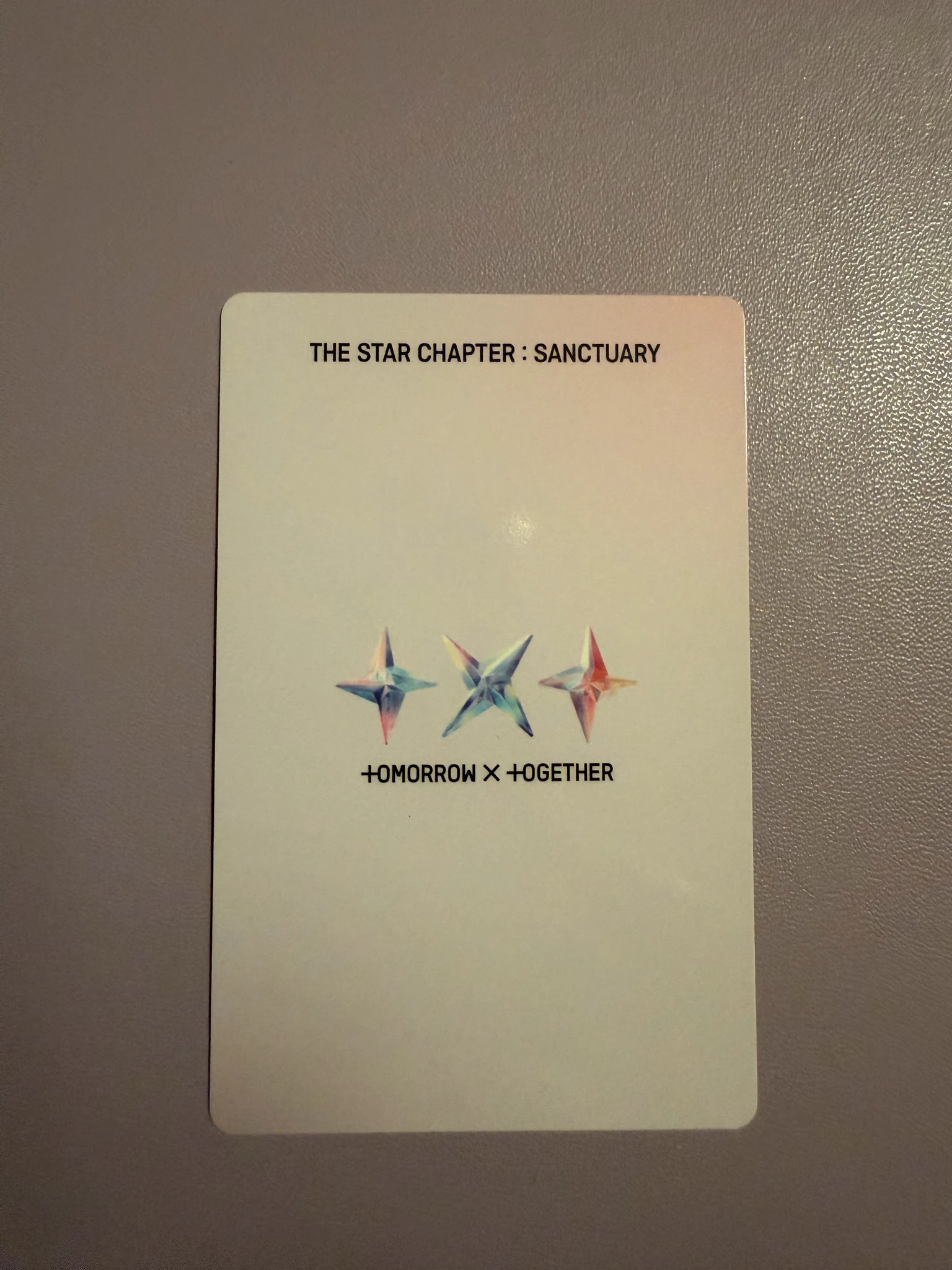 TOMORROW X TOGETHER Soobin TOMORROW X TOGETHER - Soobin - The Star Chapter: Sanctuary Album album photocard merch ver. listing photo 2