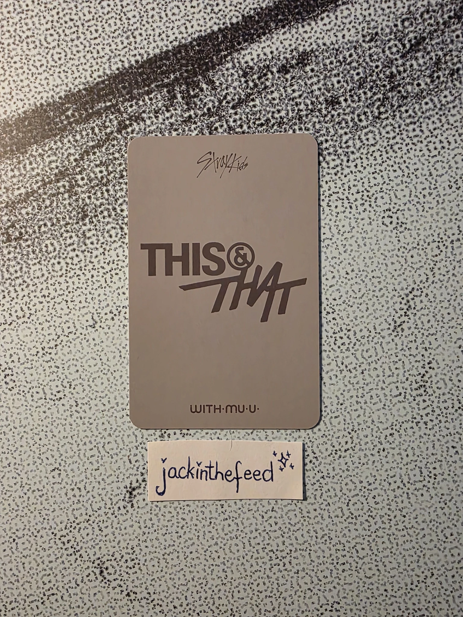 Stray Kids I.N Stray Kids - I.N - THIS & THAT Album pob (pre-order benefit) withmuu/withdrama listing photo 2
