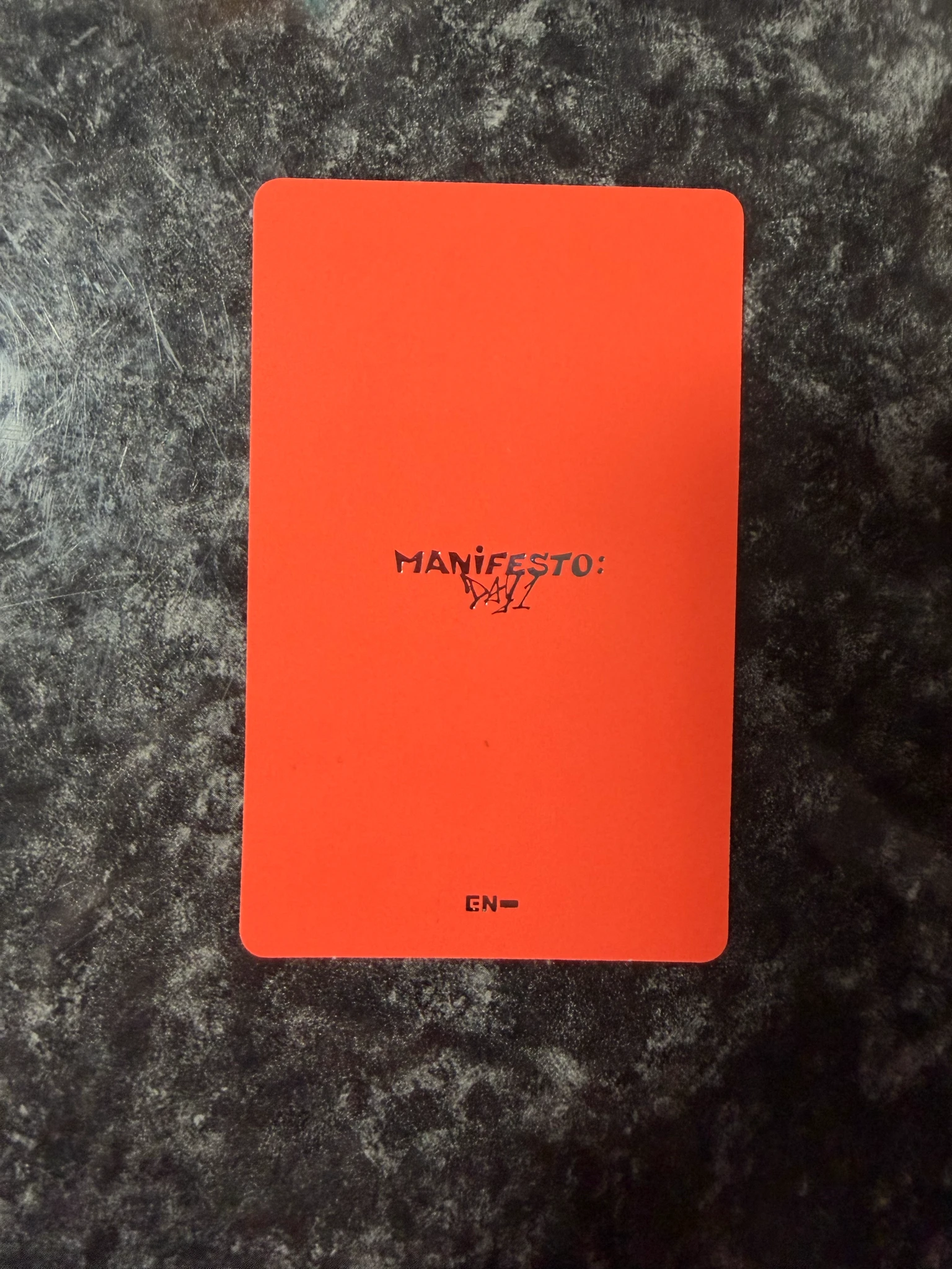 ENHYPEN Evan (Heeseung) ENHYPEN - Heeseung - MANIFESTO: DAY 1 Album album photocard d ver. listing photo 2