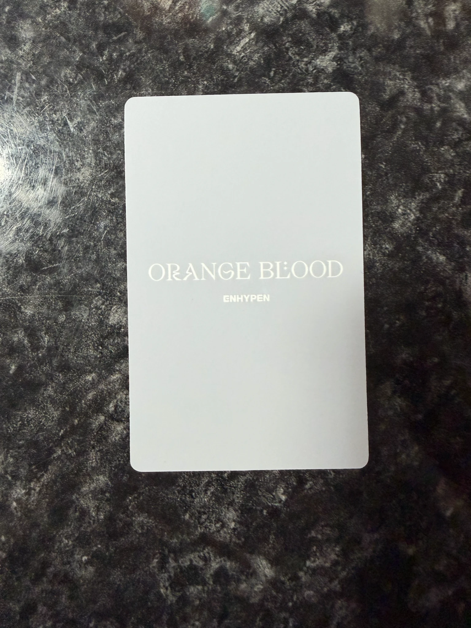 ENHYPEN Evan (Heeseung) ENHYPEN - Heeseung - ORANGE BLOOD Album kalpa version korean album album photocard listing photo 2