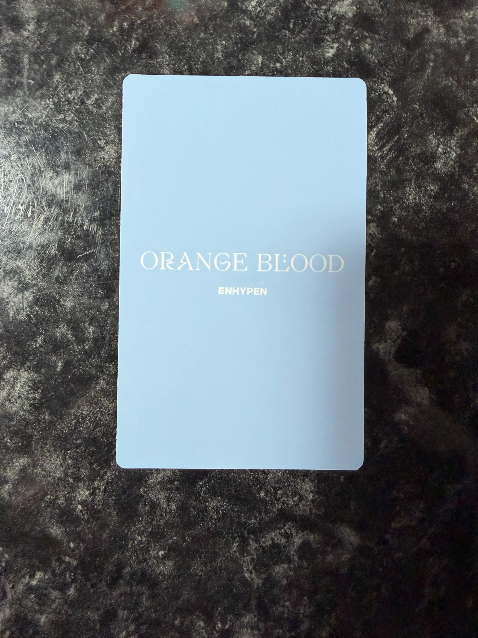 ENHYPEN Evan (Heeseung) ENHYPEN - Heeseung - ORANGE BLOOD Album engene version listing photo 2