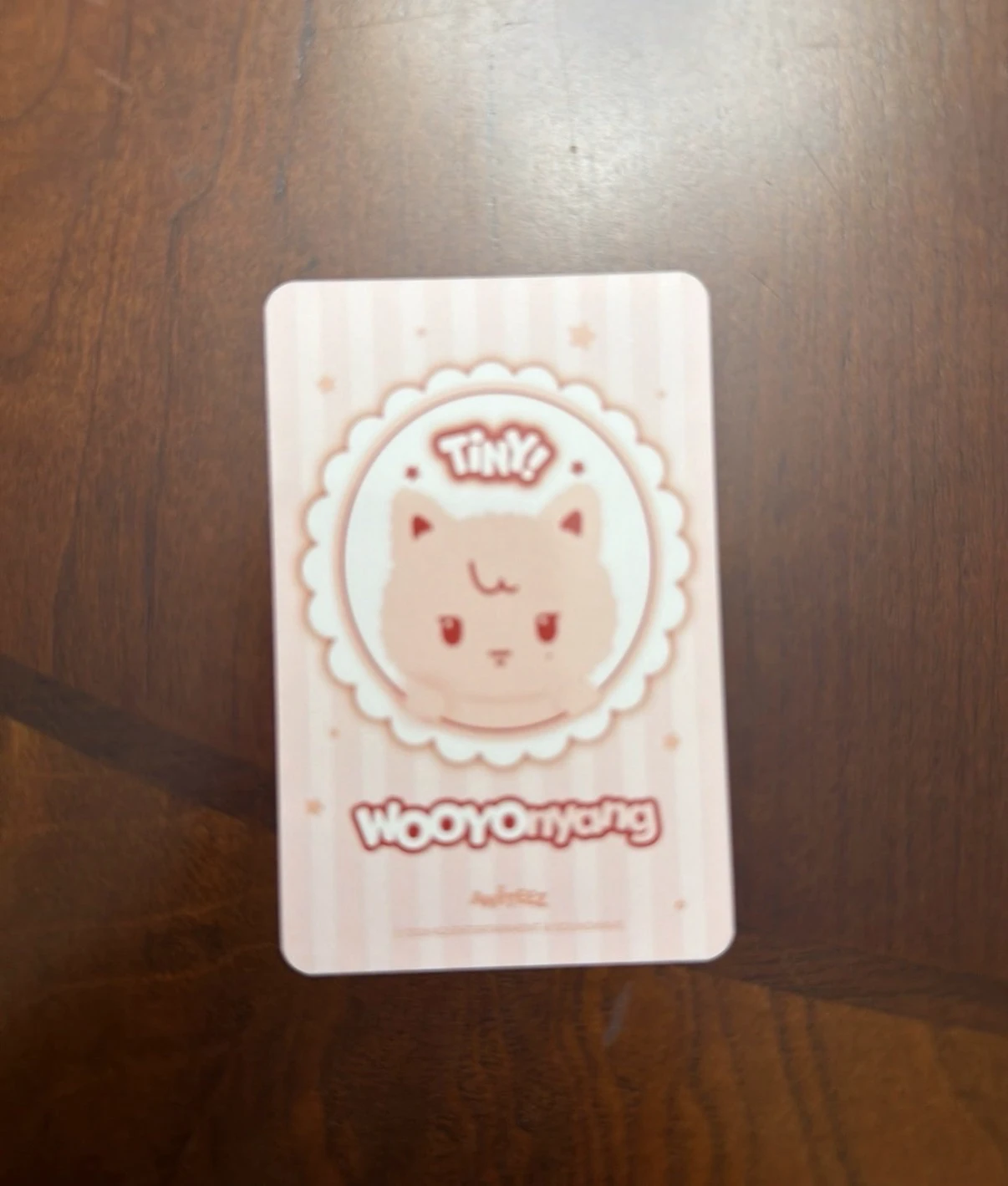 ATEEZ Wooyoung ATEEZ - Wooyoung - ANITEEZ IN COLOR Other merch photocard doll/figure listing photo 2