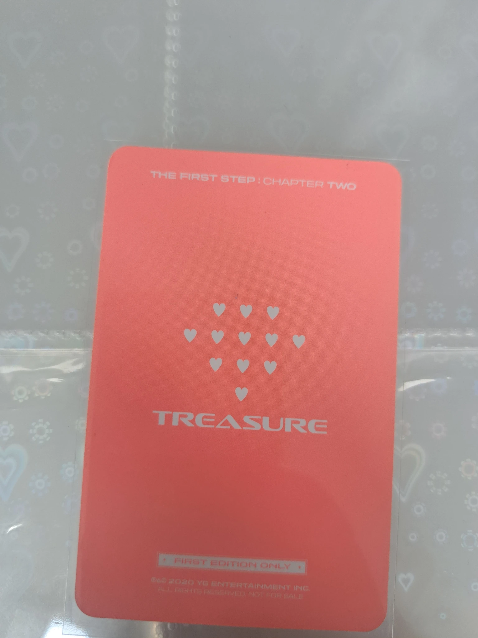 TREASURE Mashiho TREASURE - Mashiho - THE FIRST STEP: CHAPTER TWO Album album photocard first press only AR photocard listing photo 2