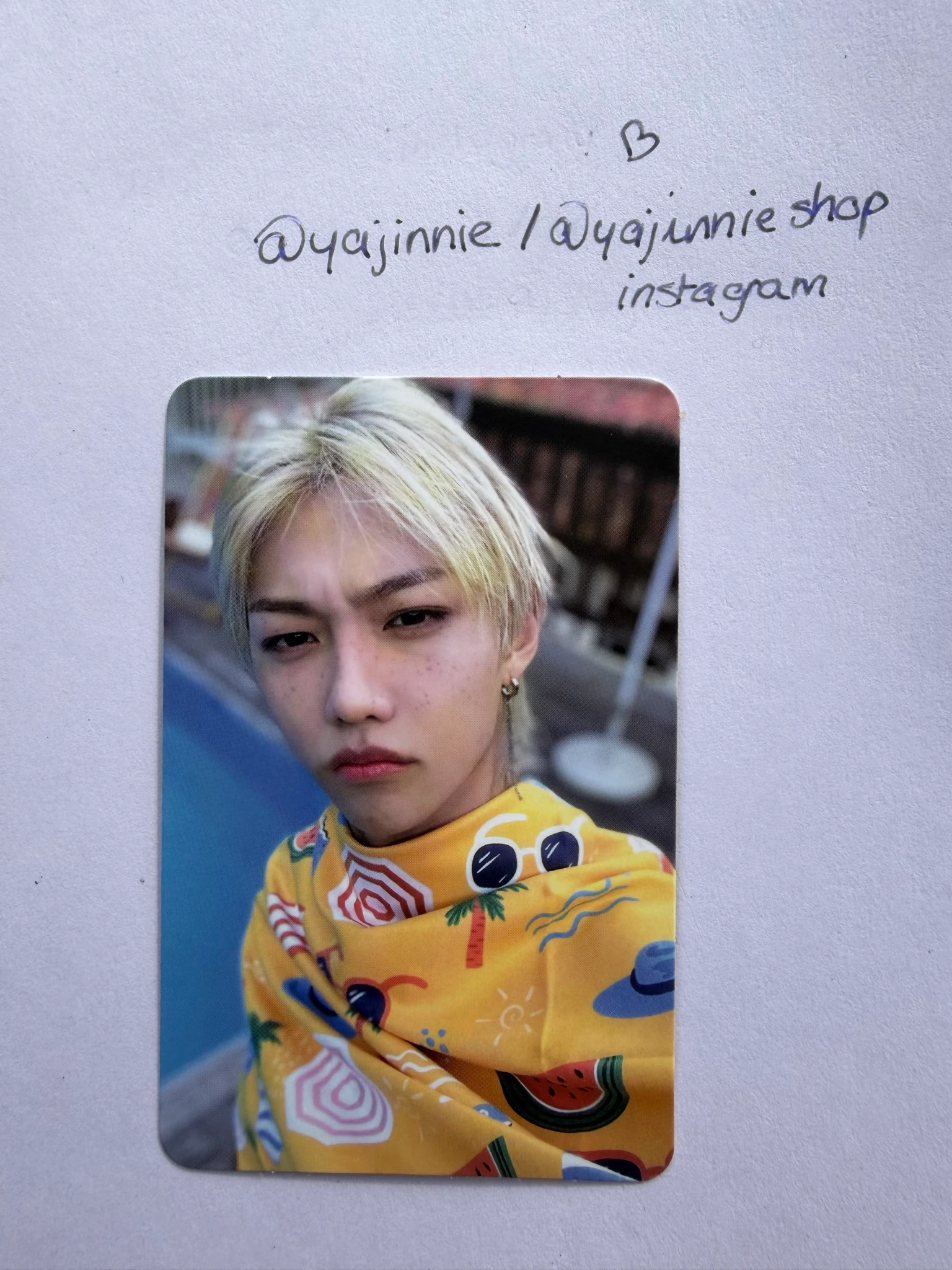 Stray Kids Felix Stray Kids - Felix - NoEasy Album album photocard double-sided standard version limited edition listing photo 2