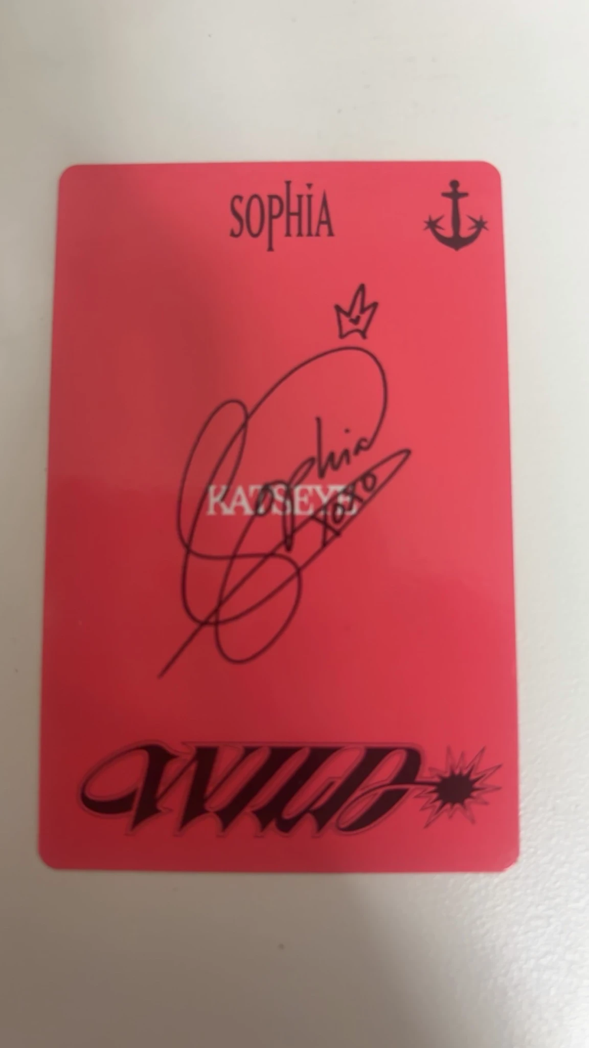 KATSEYE Sophia KATSEYE - Sophia - WILD Album retail exclusive target listing photo 2