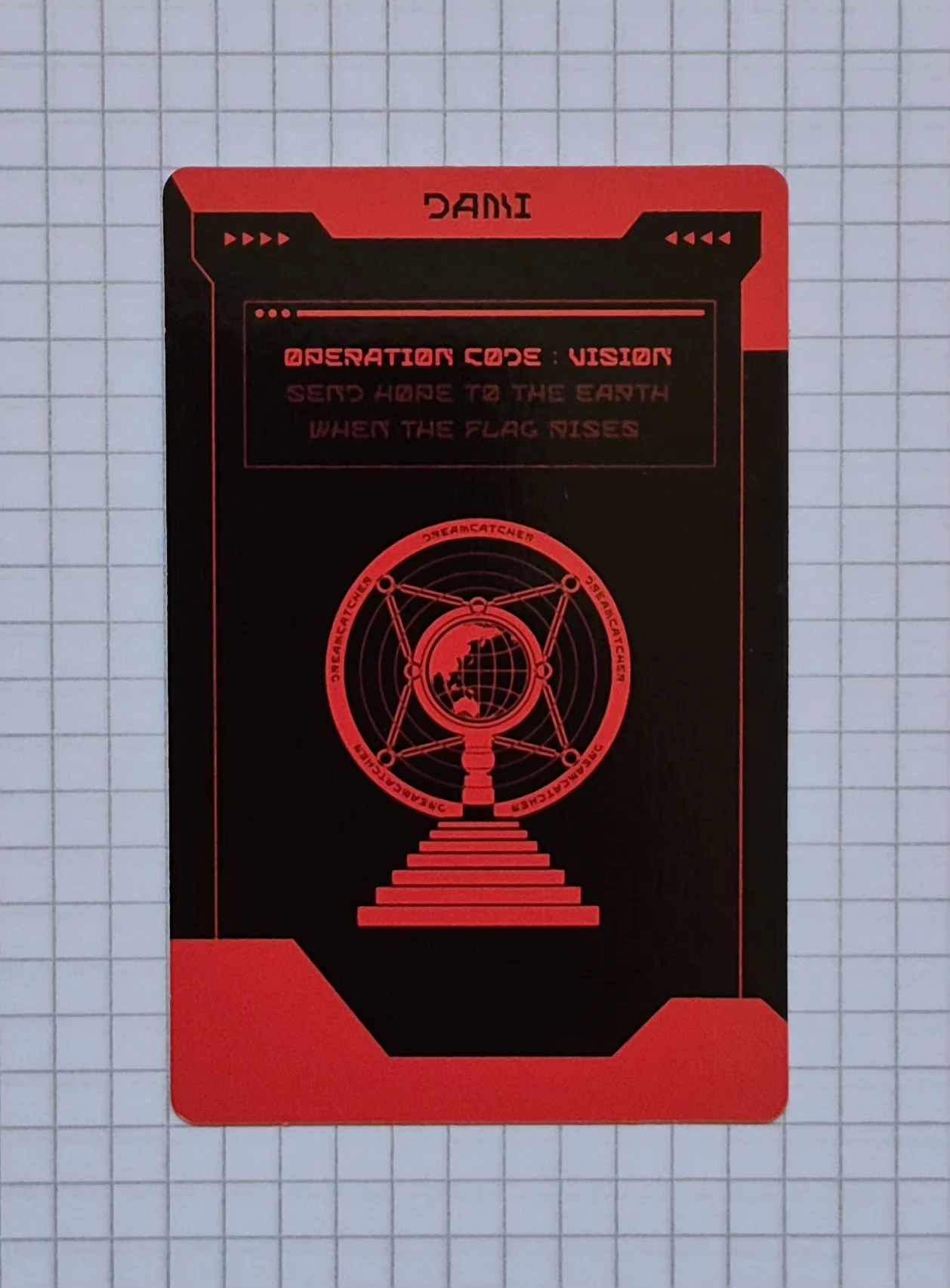 Dreamcatcher Dami Dreamcatcher - Dami - Apocalypse : Follow  Us Album agent card album photocard limited version korean album listing photo 2