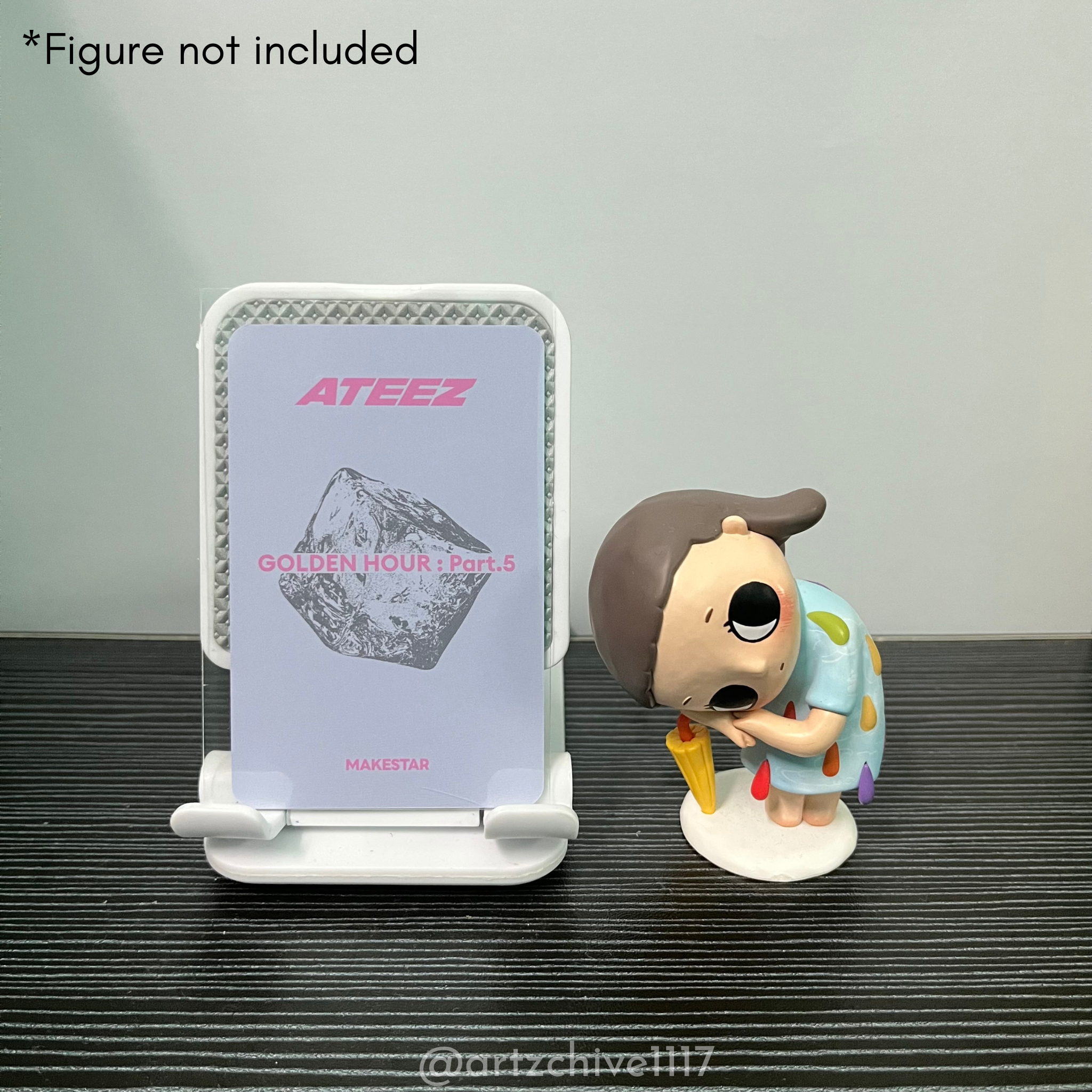 ATEEZ San ATEEZ - San - GOLDEN HOUR : Part.5 Album makestar cd player pob (pre-order benefit) listing photo 2