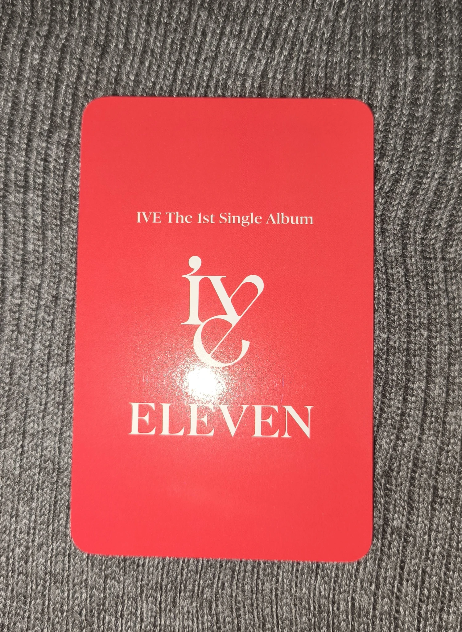 IVE Rei IVE - Rei - ELEVEN Album everline pre-order benefit (pob) listing photo 2