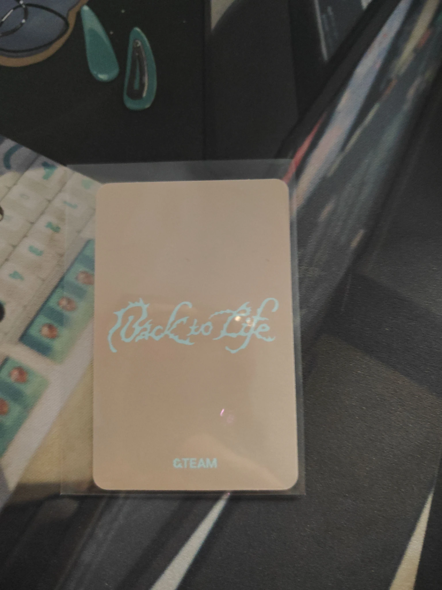 &TEAM Jo &TEAM - Jo - Back to Life Album album photocard gaze version A version listing photo 2