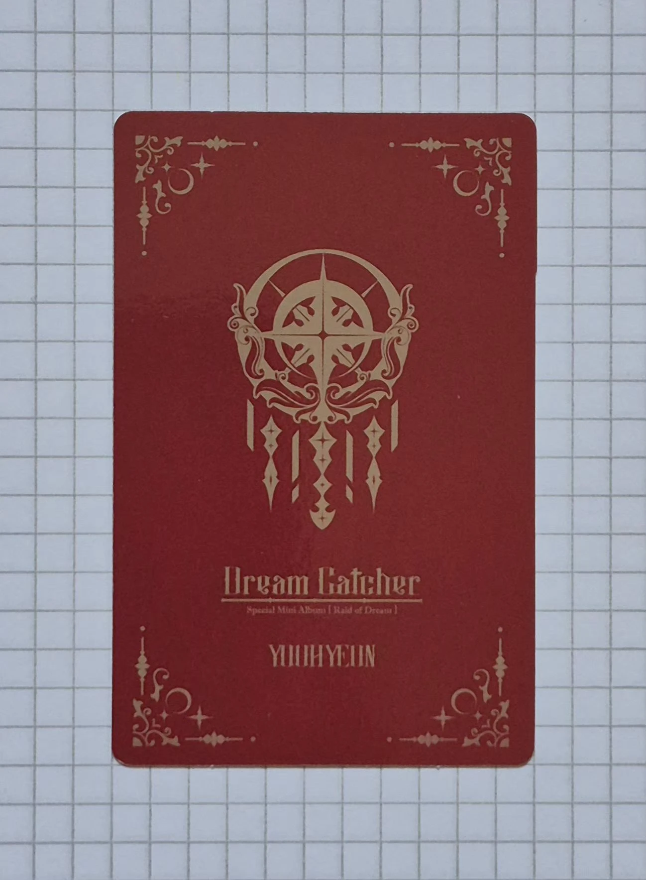 Dreamcatcher Yoohyeon Dreamcatcher - Yoohyeon - Raid of Dream Album album photocard korean album limited version normal version listing photo 2