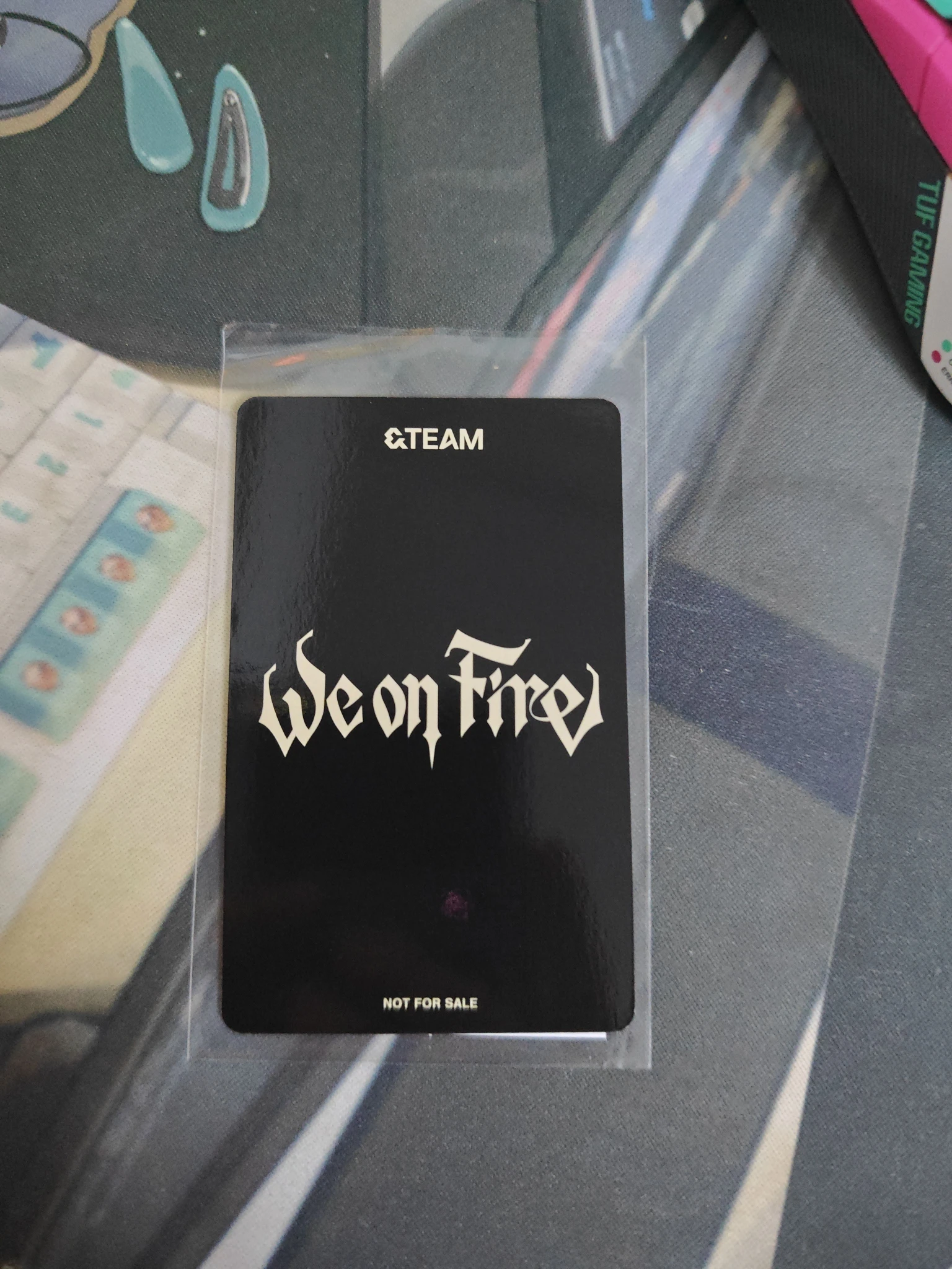 &TEAM Jo &TEAM - Jo - We on Fire  Album weverse event fansign listing photo 2