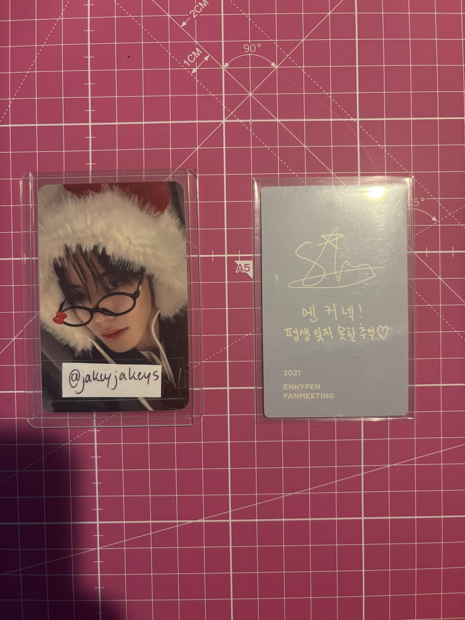 ENHYPEN Jake ENHYPEN - Jake - 2021 ENHYPEN FANMEETING [EN-CONNECT] DVD Other random photocard listing photo 2