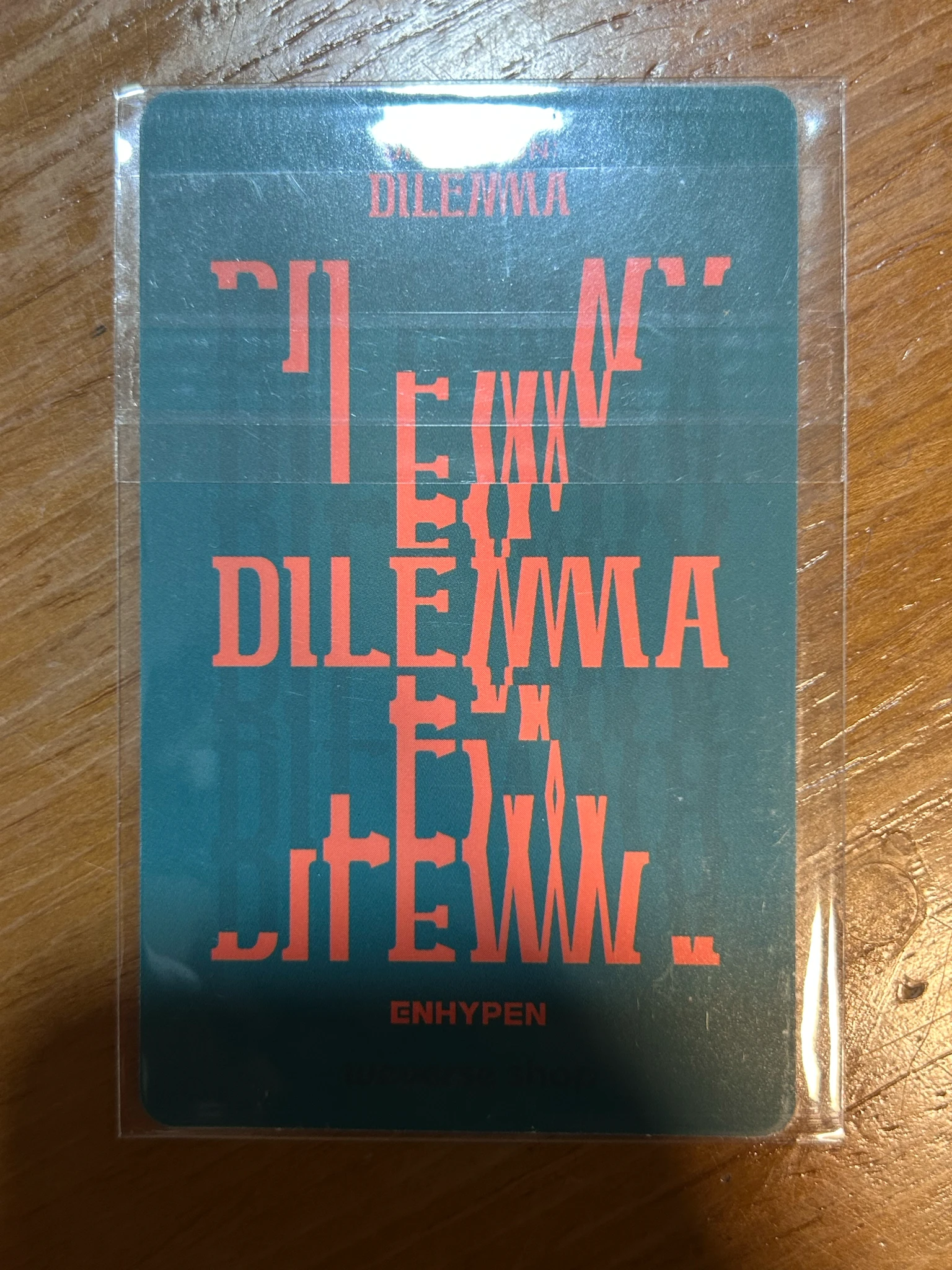 ENHYPEN Jungwon ENHYPEN - Jungwon - DIMENSION: DILEMMA Album mini poster album inclusion odysseus version listing photo 2