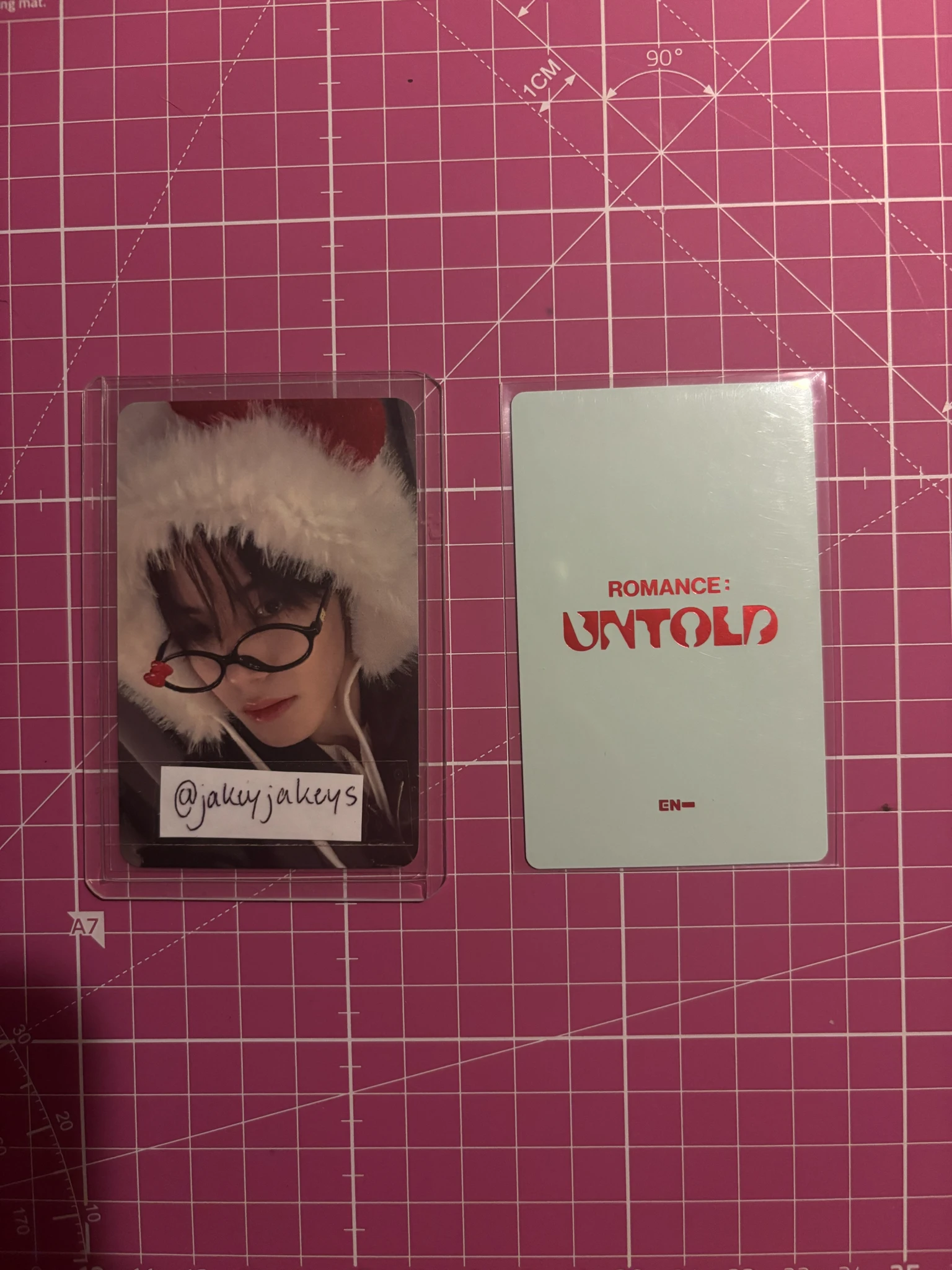 ENHYPEN Jay ENHYPEN - Jay - ROMANCE: UNTOLD Album arcanum version album photocard A version listing photo 2