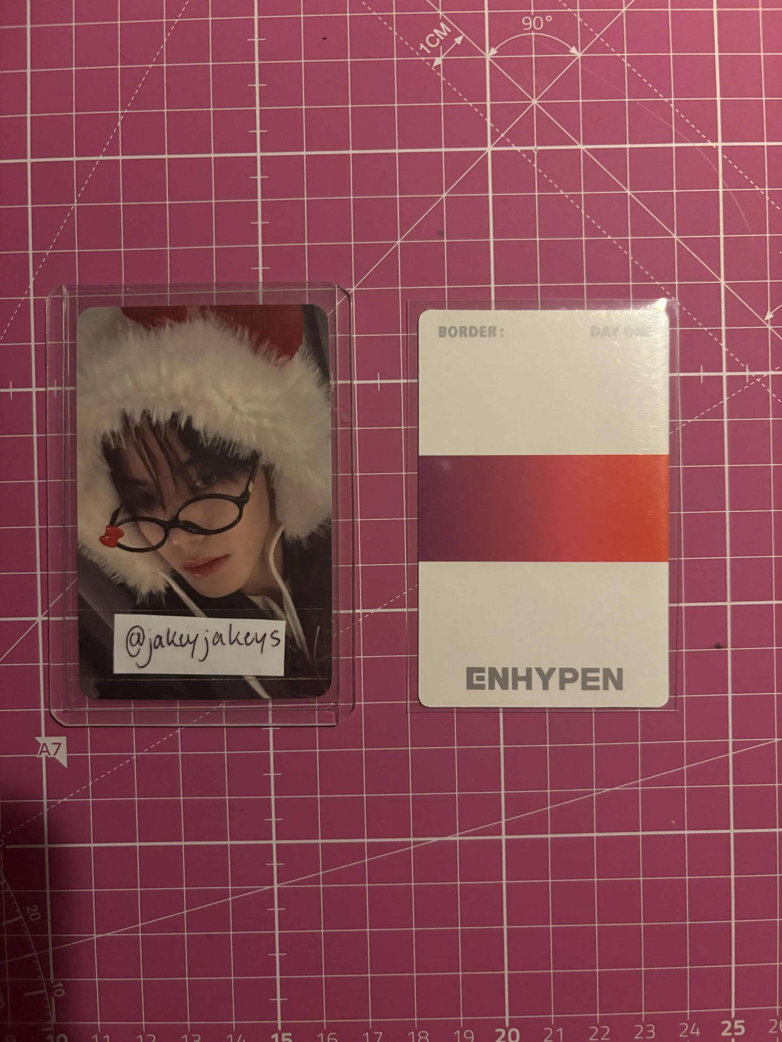 ENHYPEN Jay ENHYPEN - Jay - BORDER : DAY ONE Album album photocard dusk version listing photo 2