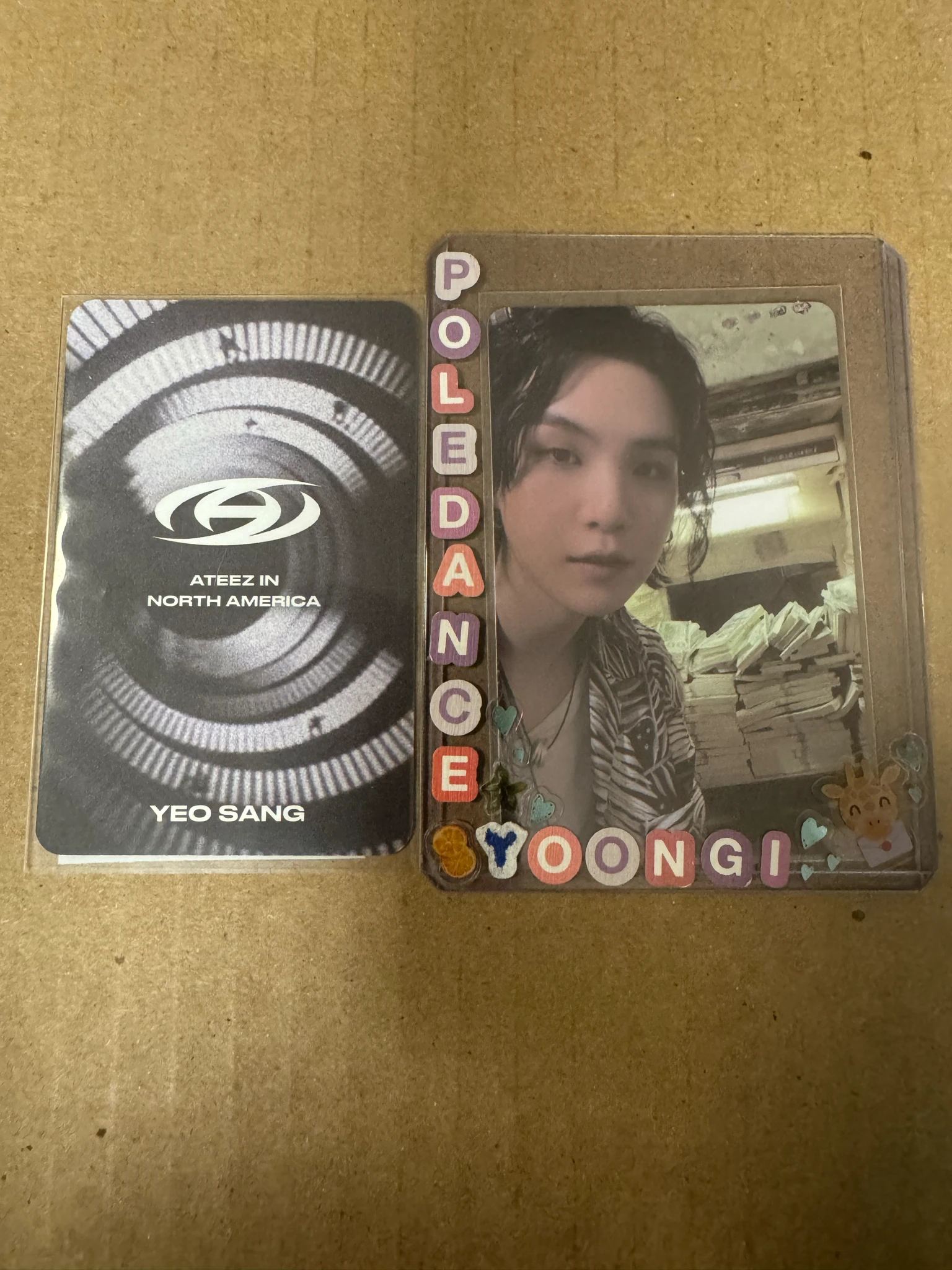 ATEEZ Yeosang ATEEZ - Yeosang - Towards The Light : Will To Power World Tour 2024 - 2025 Event lucky draw north america pop-up store listing photo 2