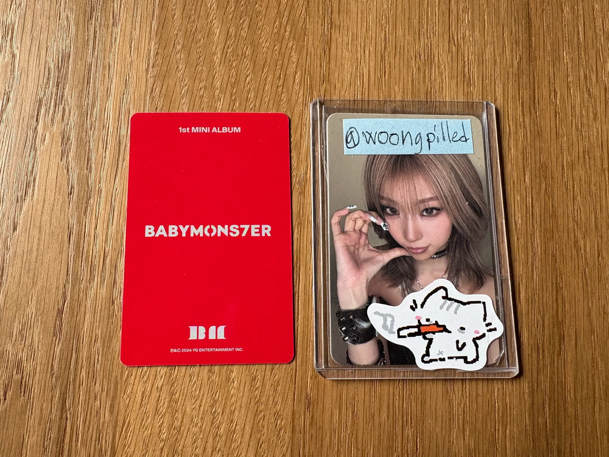 BABYMONSTER Rora BABYMONSTER - Rora - BABYMONS7ER Album yg tag version album photocard listing photo 2