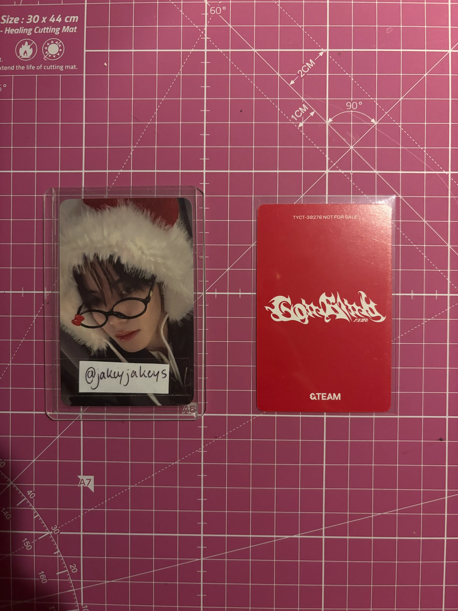 &TEAM &TEAM - Maki & Jo - Go in Blind - EP Album album photocard listing photo 2