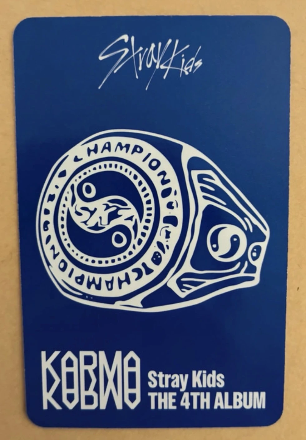 Stray Kids I.N Stray Kids - I.N - KARMA Album album photocard accordion version first press only listing photo 2