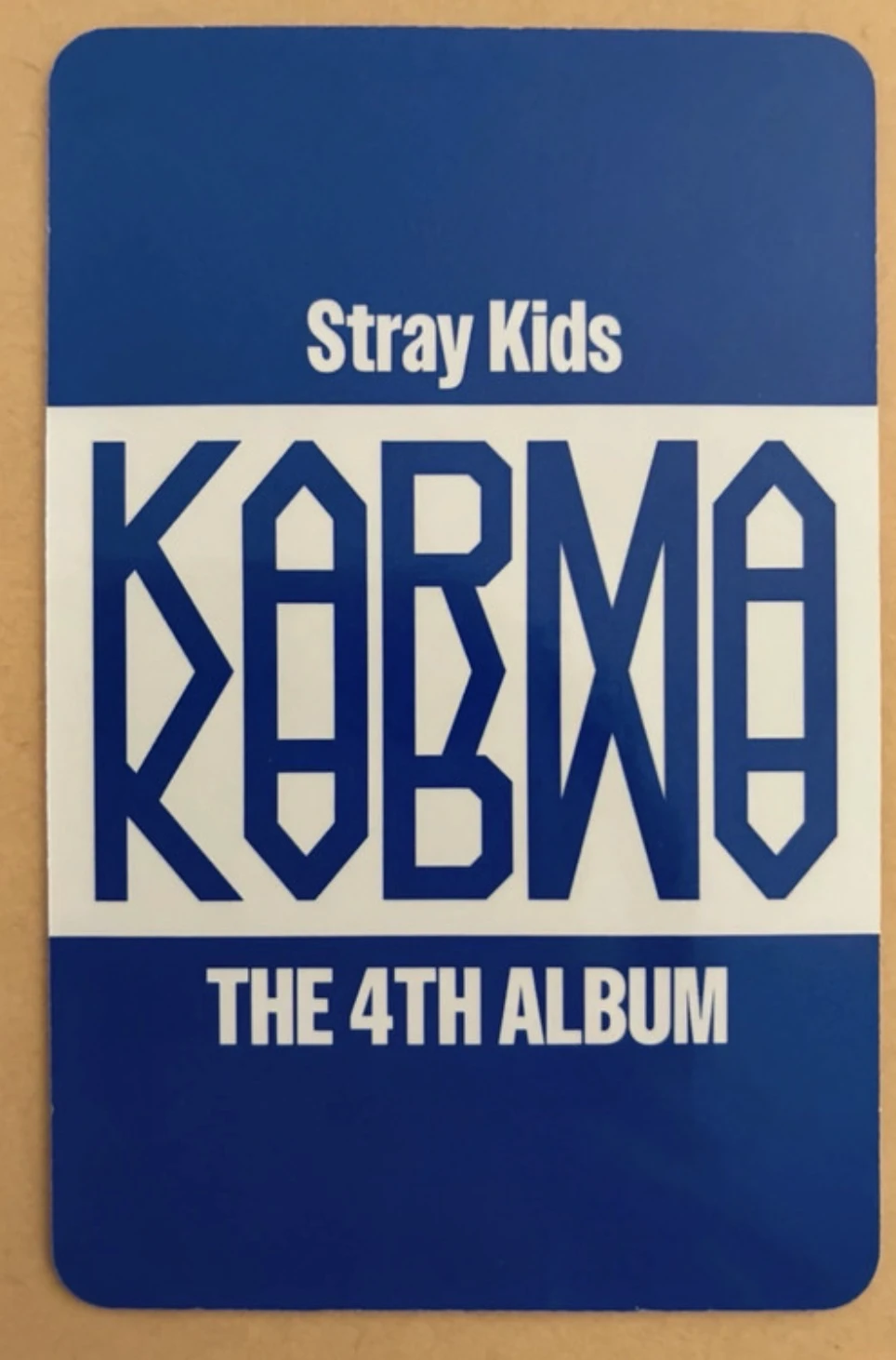 Stray Kids Changbin Stray Kids - Changbin - KARMA Album album photocard accordion version listing photo 2