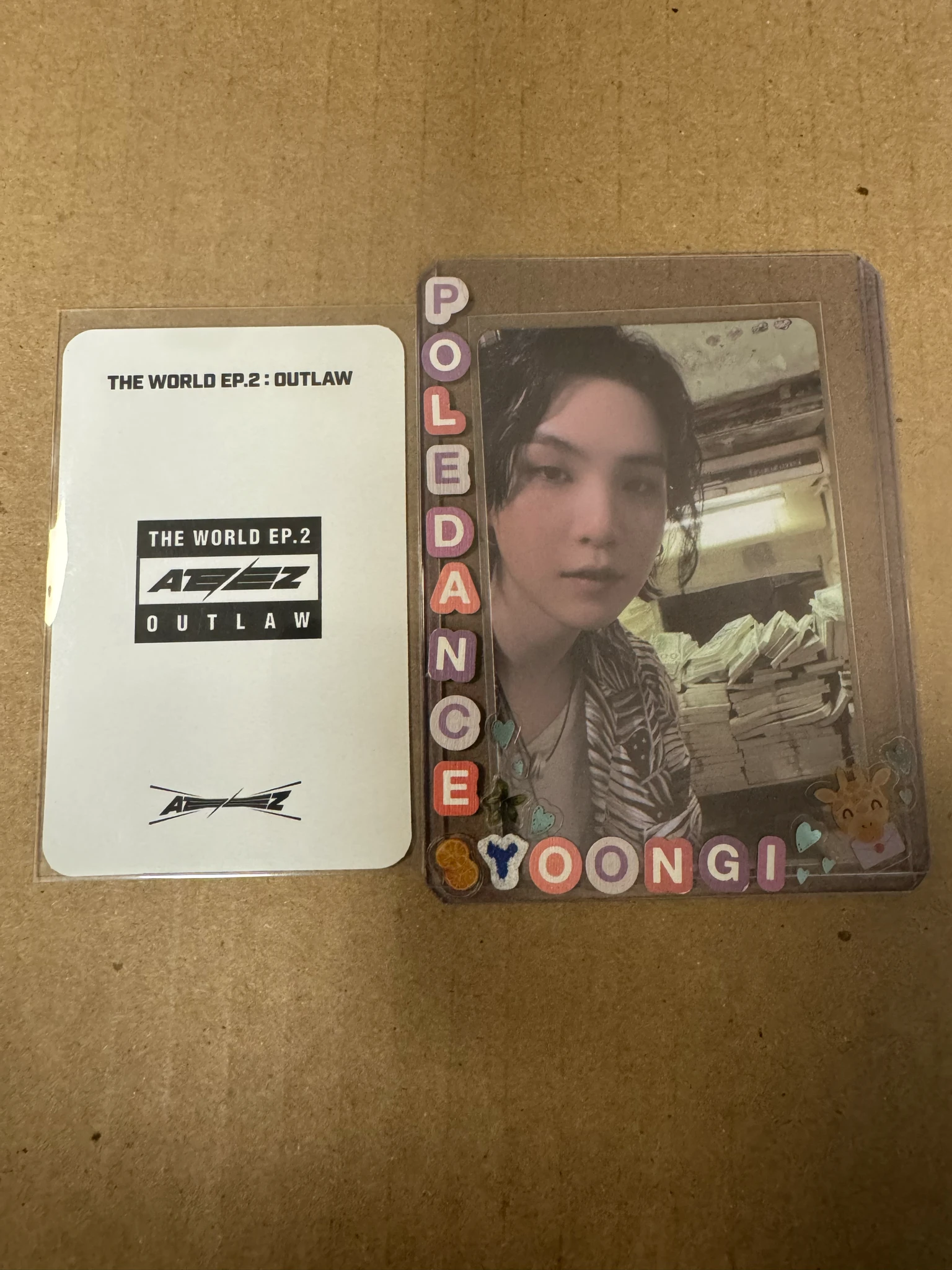 ATEEZ Yeosang ATEEZ - Yeosang - THE WORLD EP.2 : OUTLAW Album yes24 pob (pre-order benefit) listing photo 2