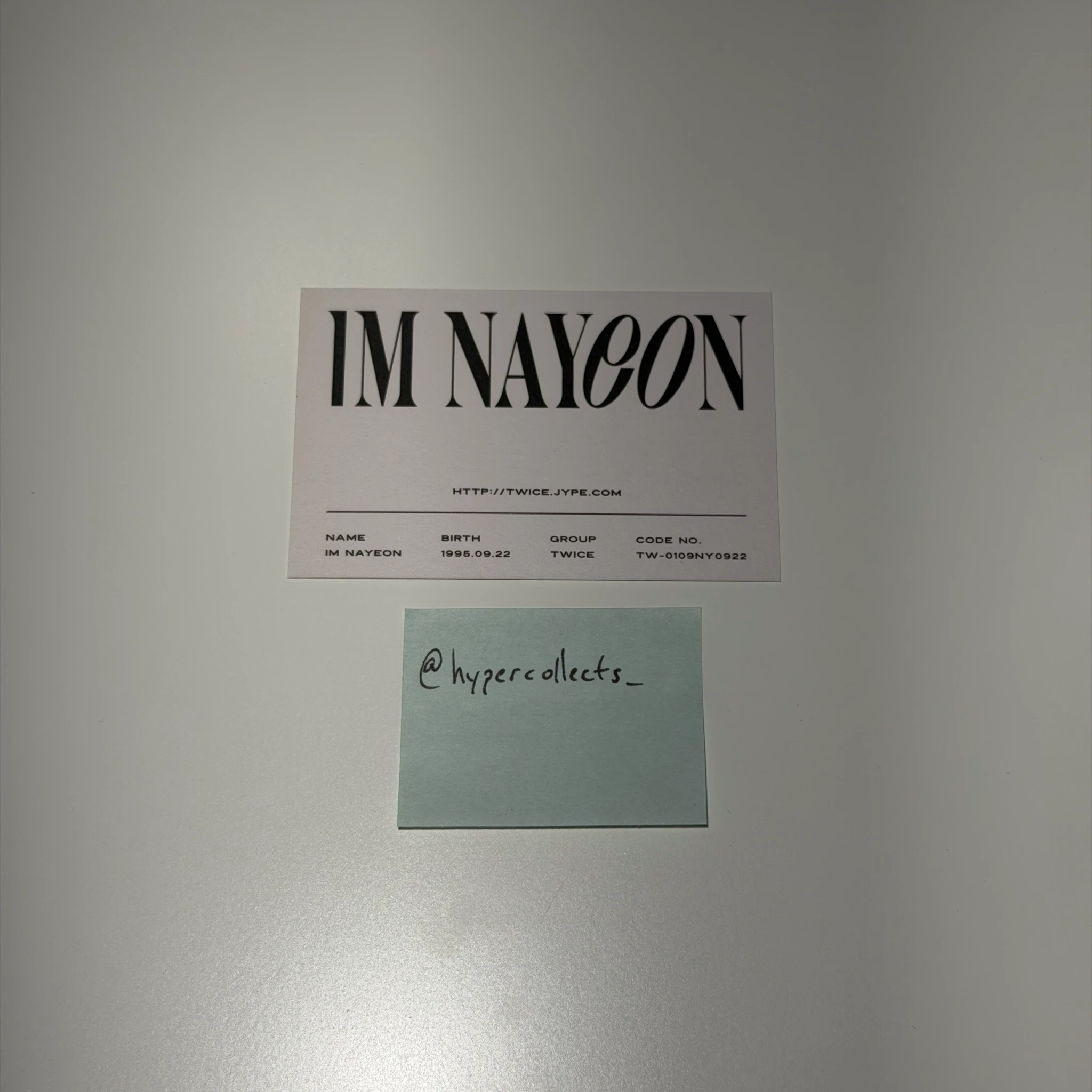 TWICE Nayeon TWICE - Nayeon - Im Nayeon Album business card listing photo 2