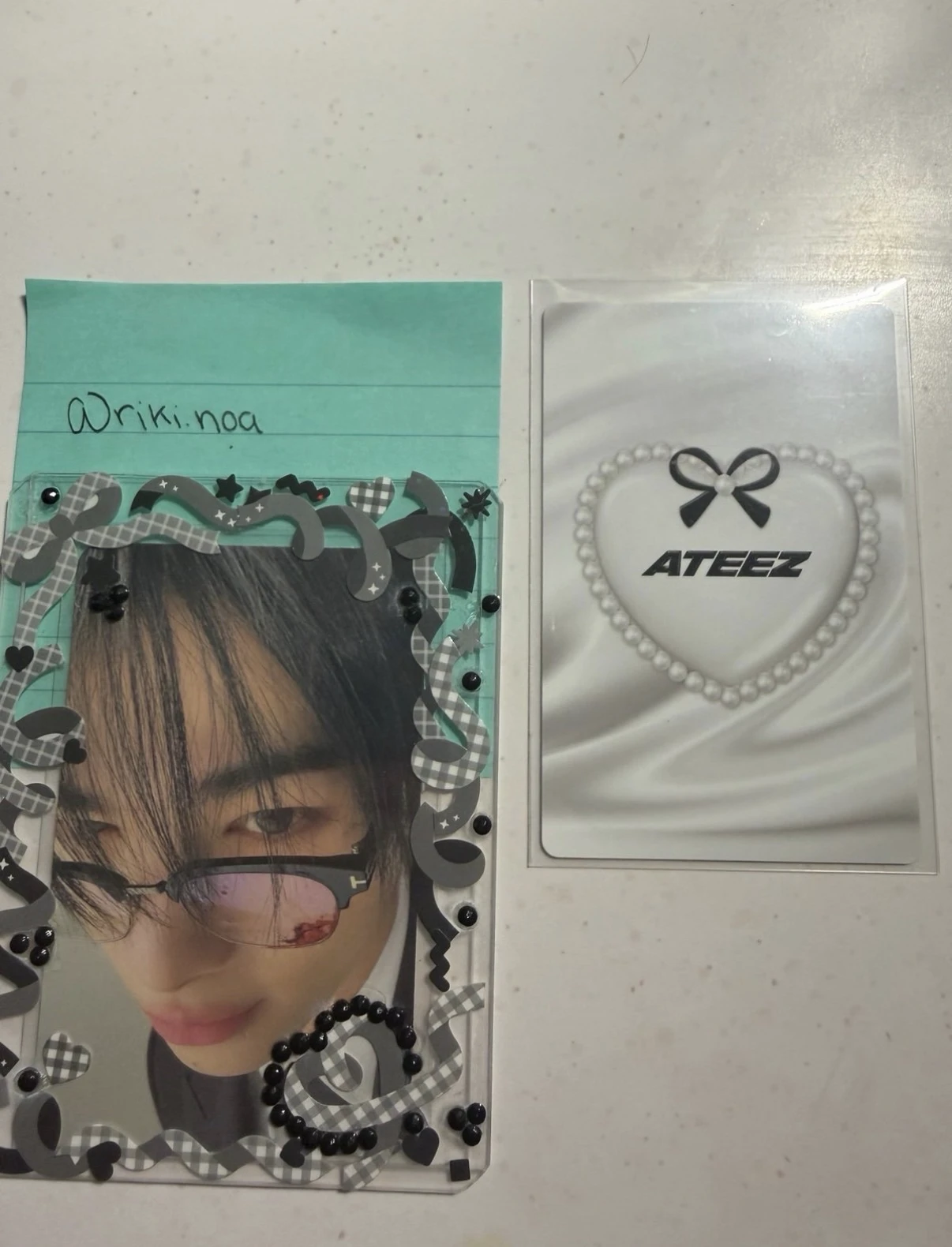 ATEEZ Yunho ATEEZ - Yunho - Golden Hour : Part 2 Album pearl version USA exclusive listing photo 2