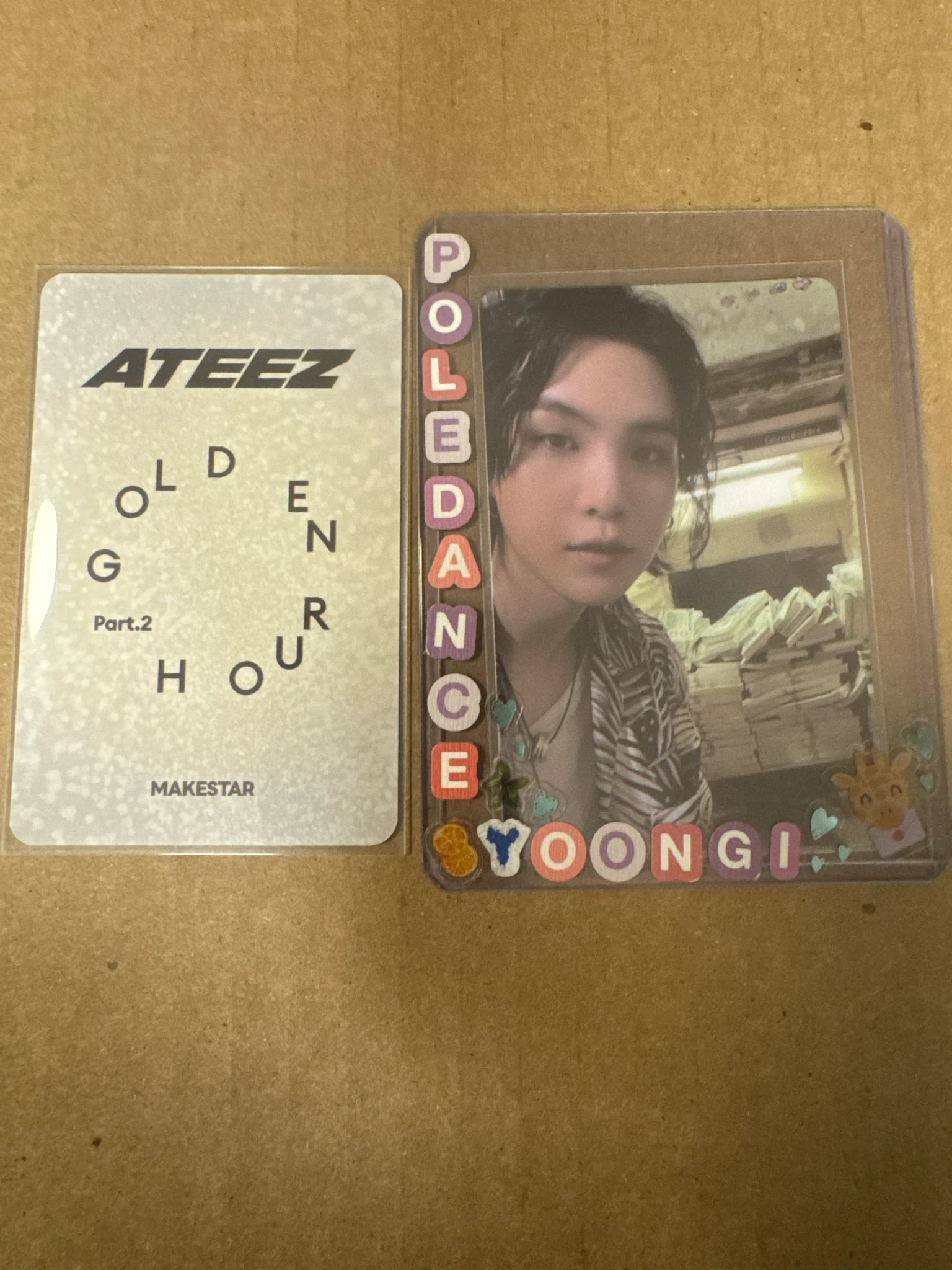 ATEEZ Yeosang ATEEZ - Yeosang - Golden Hour : Part 2 Album makestar lucky draw europe listing photo 2