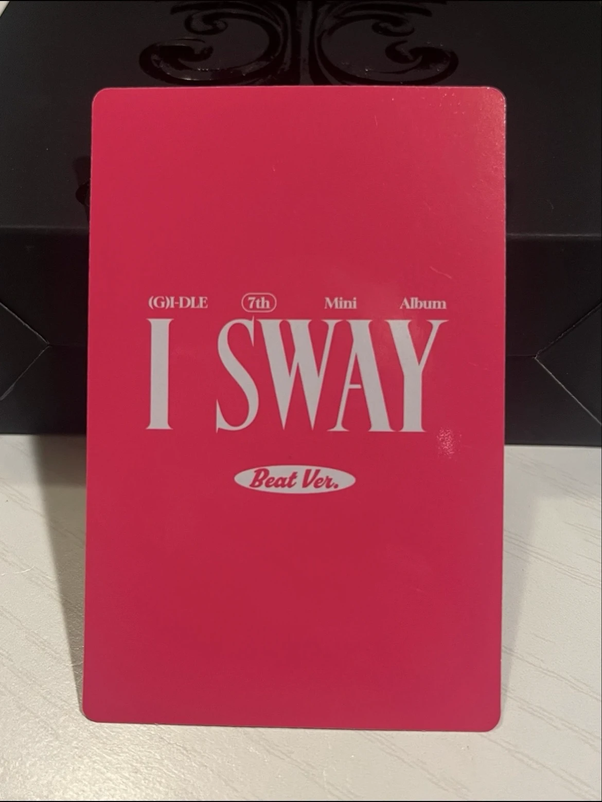 i-dle Soyeon (G)I-DLE - Soyeon - I Sway Album beat ver. standard ver. album photocard listing photo 2