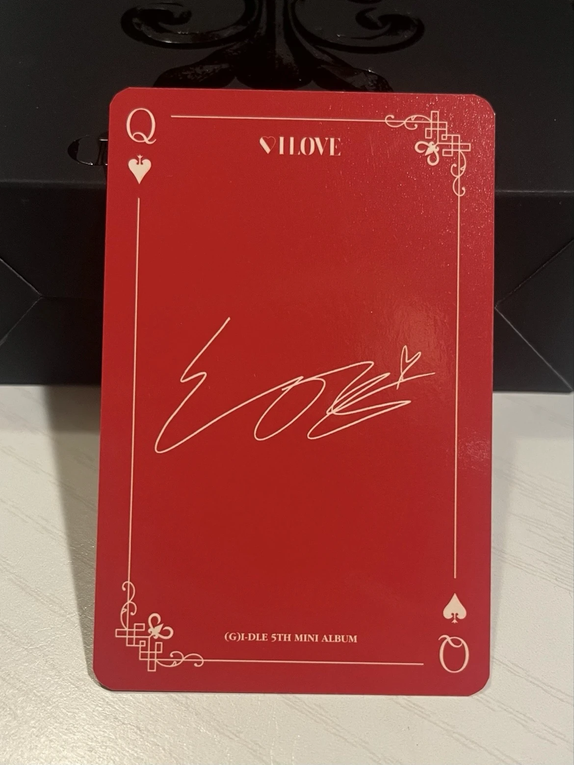 i-dle Soyeon (G)I-DLE - Minnie - I Love Album album photocard standard version listing photo 2
