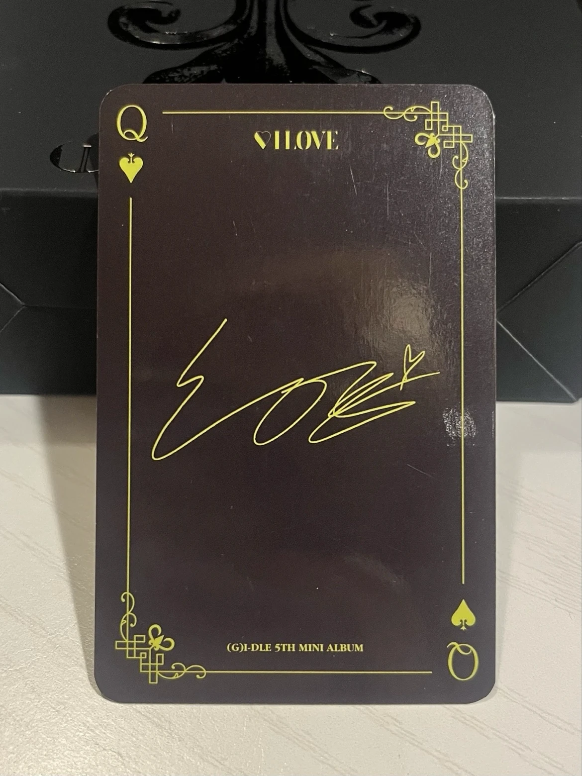 i-dle Soyeon (G)I-DLE - Miyeon - I Love Album standard version album photocard listing photo 2