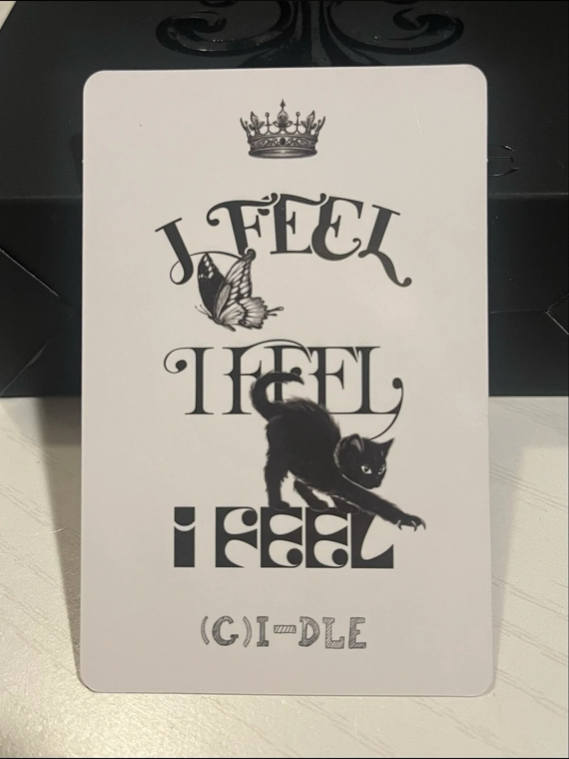 i-dle Yuqi (G)I-DLE - Miyeon - I Feel Album poca album album photocard listing photo 2