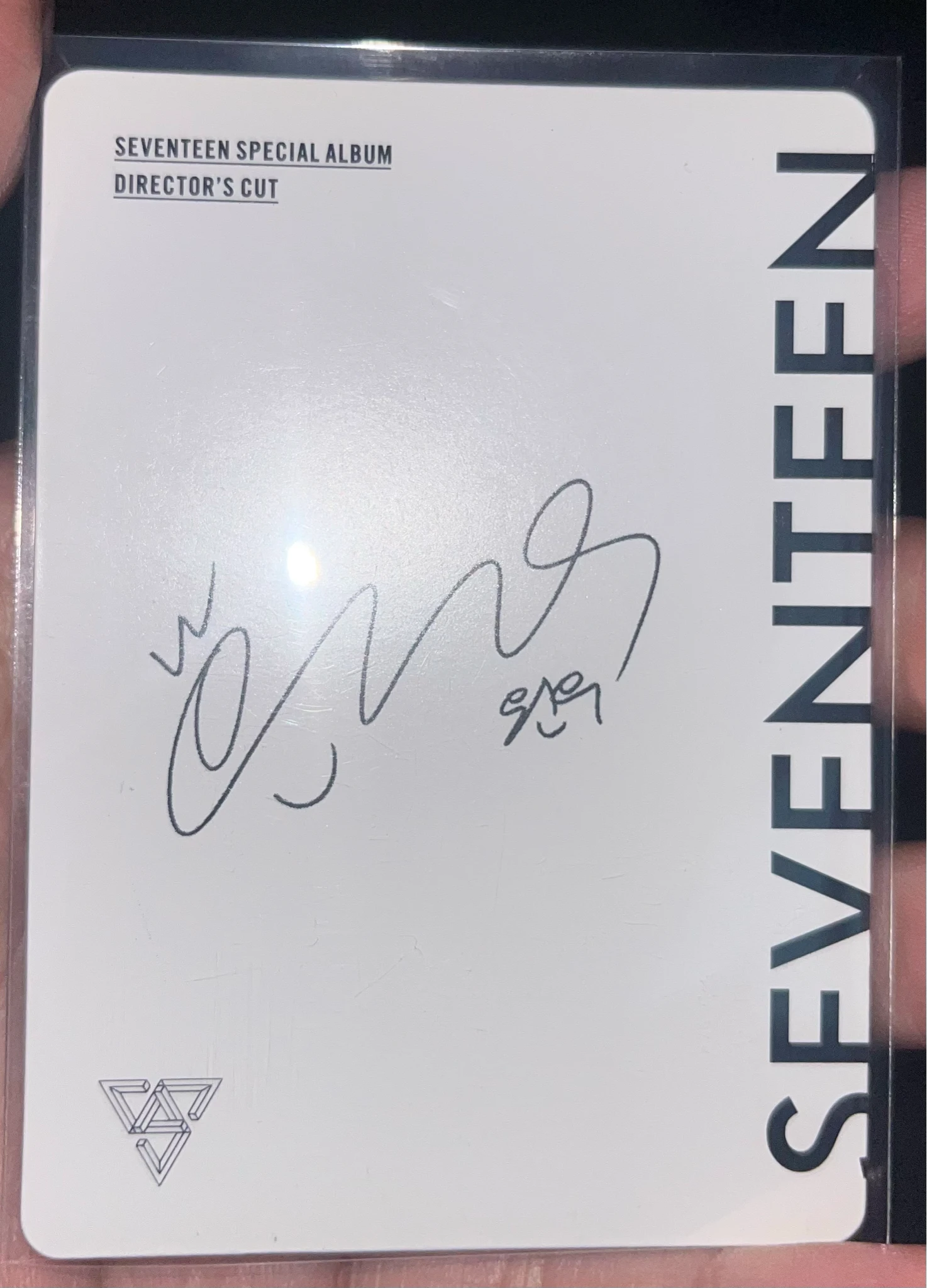 SEVENTEEN Wonwoo SEVENTEEN - Wonwoo - DIRECTOR'S CUT Album album inclusion lenticular listing photo 2