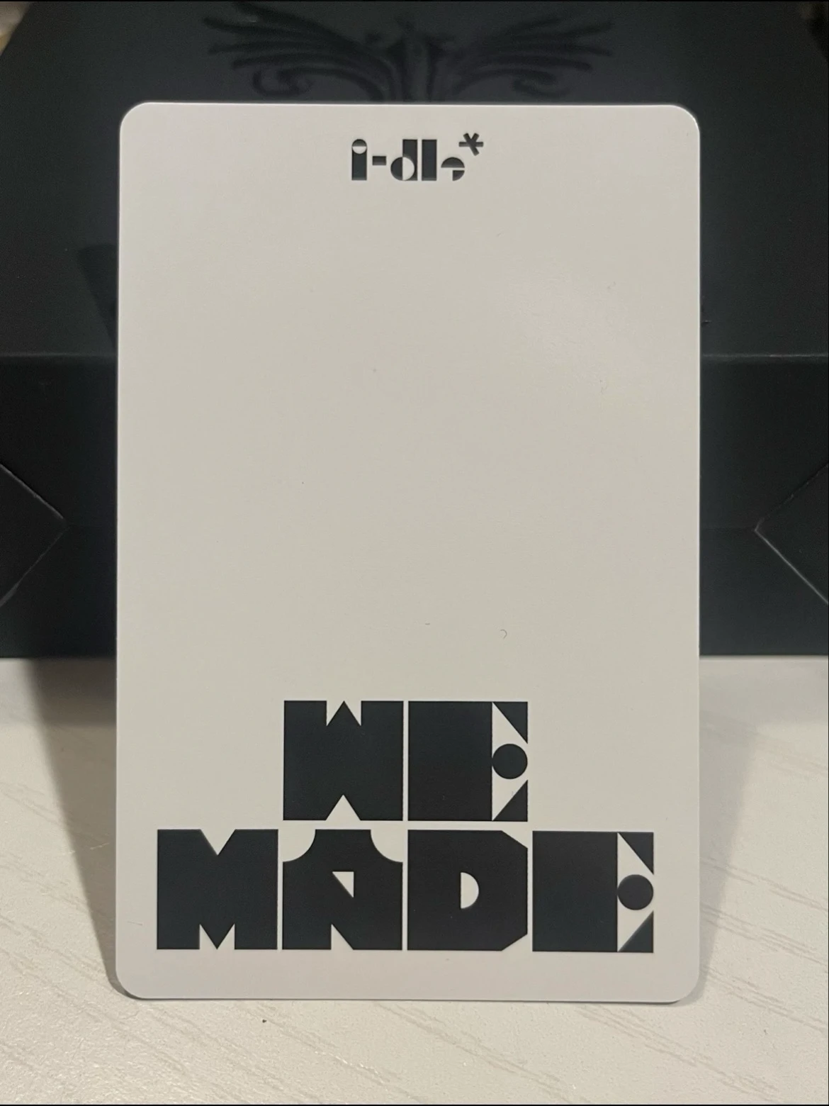 i-dle Miyeon i-dle - Miyeon - We made Album album photocard A version listing photo 2
