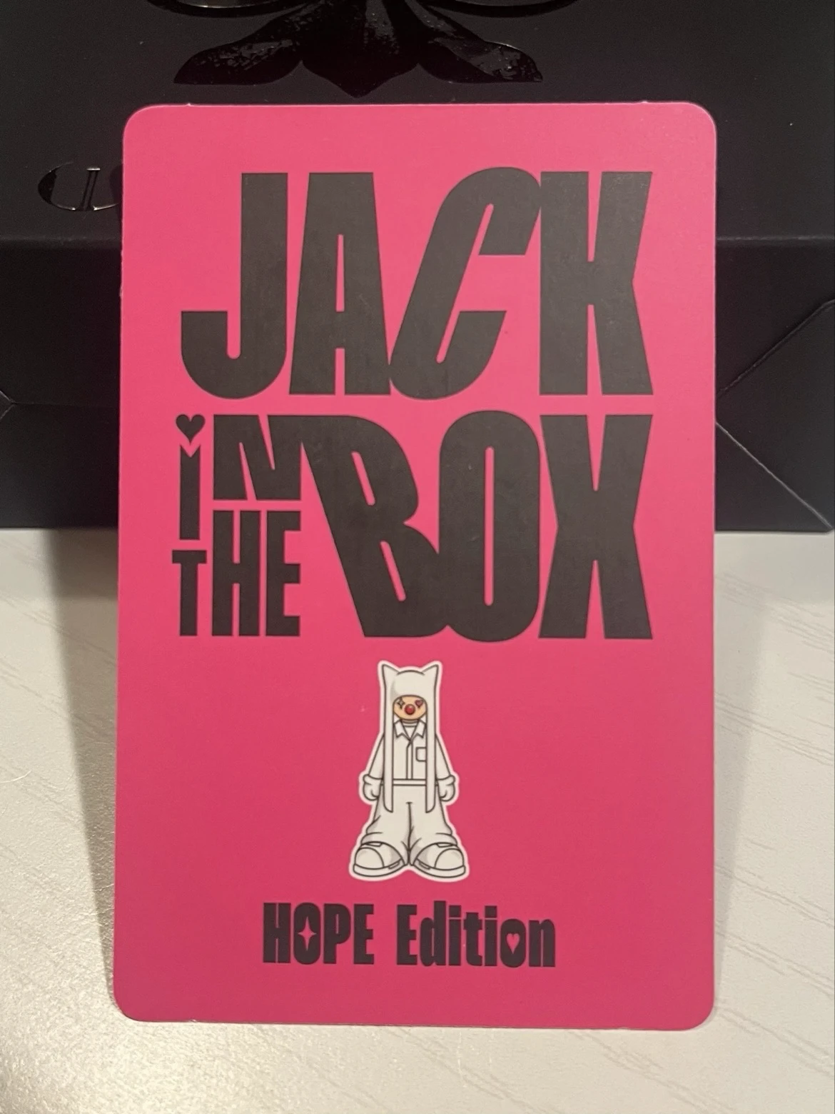 BTS j-hope BTS - J-HOPE - Jack In The Box (Hope Edition) Album listing photo 2