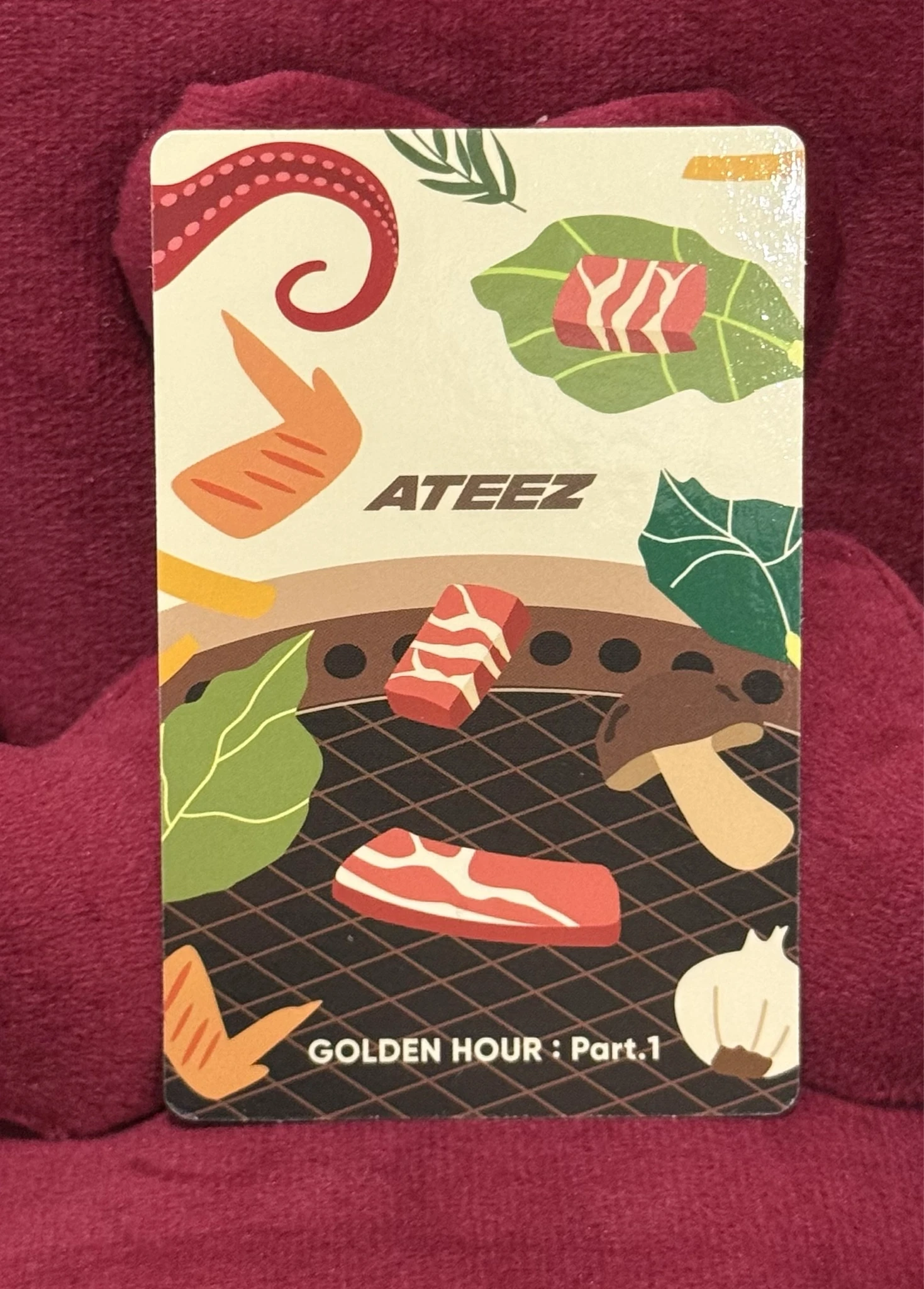 ATEEZ Hongjoong ATEEZ - Hongjoong - Golden Hour : Part.1 Album hello82 pop-up exclusive mukbang version listing photo 2