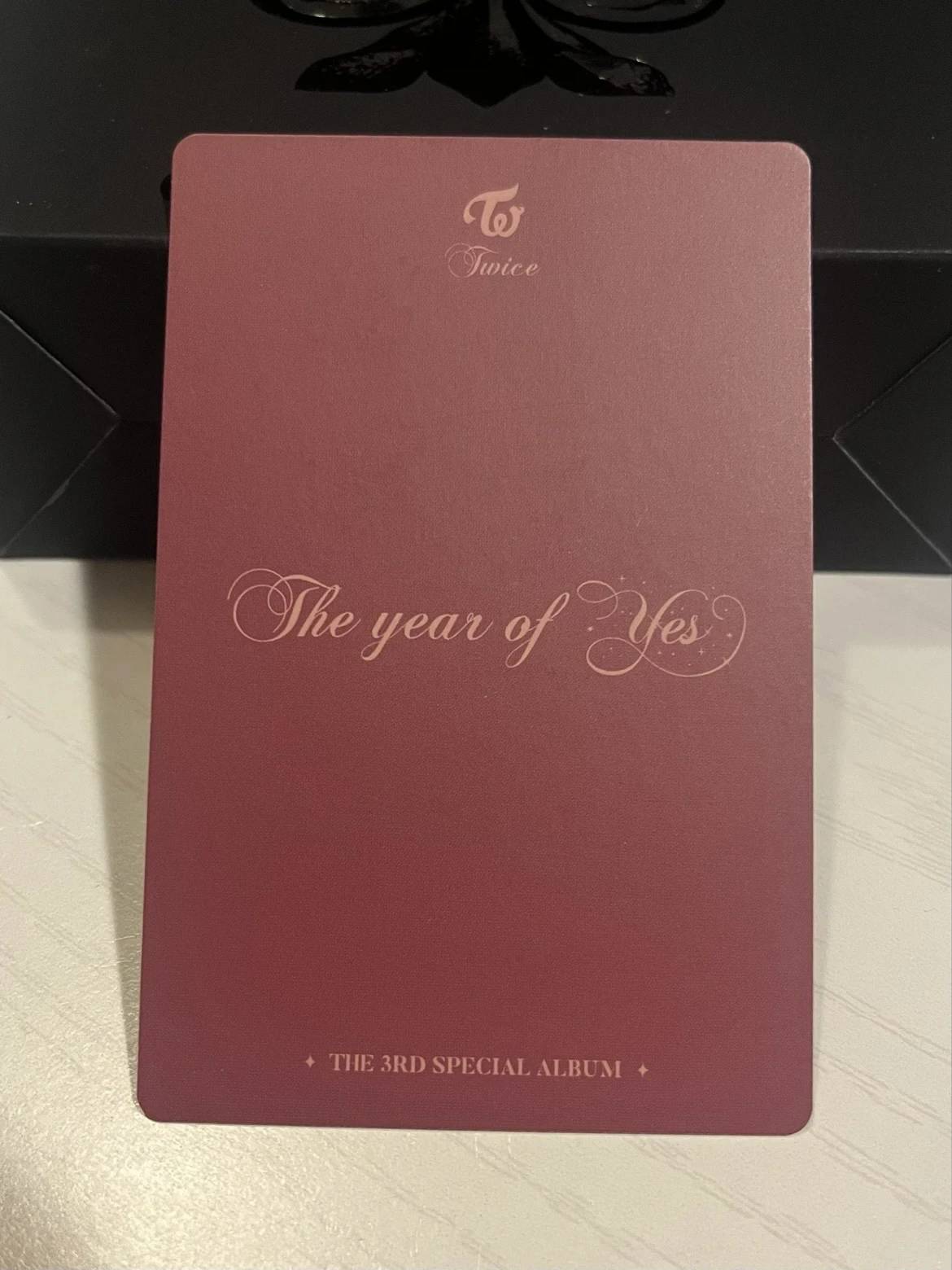 TWICE Jihyo TWICE - The Year of "Yes" Album pob (pre-order benefit) photocard set B version listing photo 2