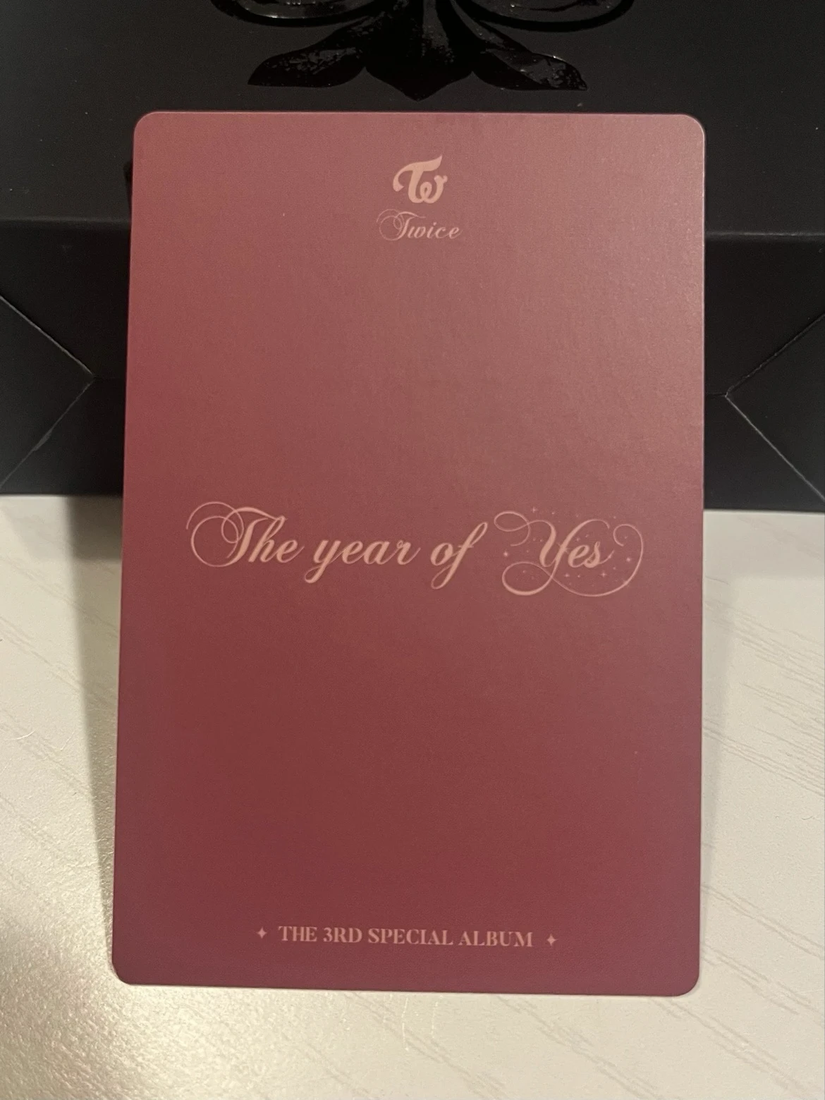 TWICE Momo TWICE - The Year of "Yes" Album pob (pre-order benefit) photocard set B version listing photo 2