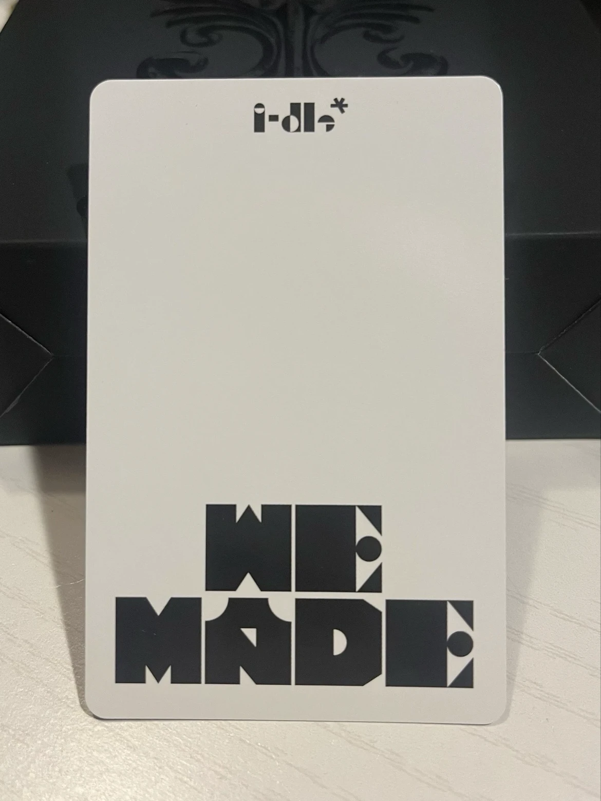 i-dle Shuhua i-dle - Shuhua - We made Album album photocard A version listing photo 2