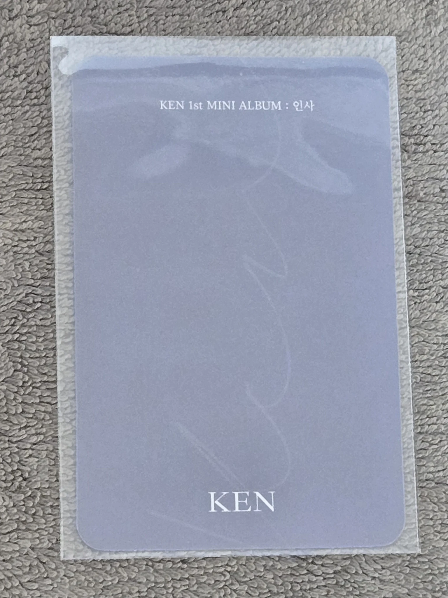 VIXX Ken VIXX - Ken - Greeting Album album photocard listing photo 2
