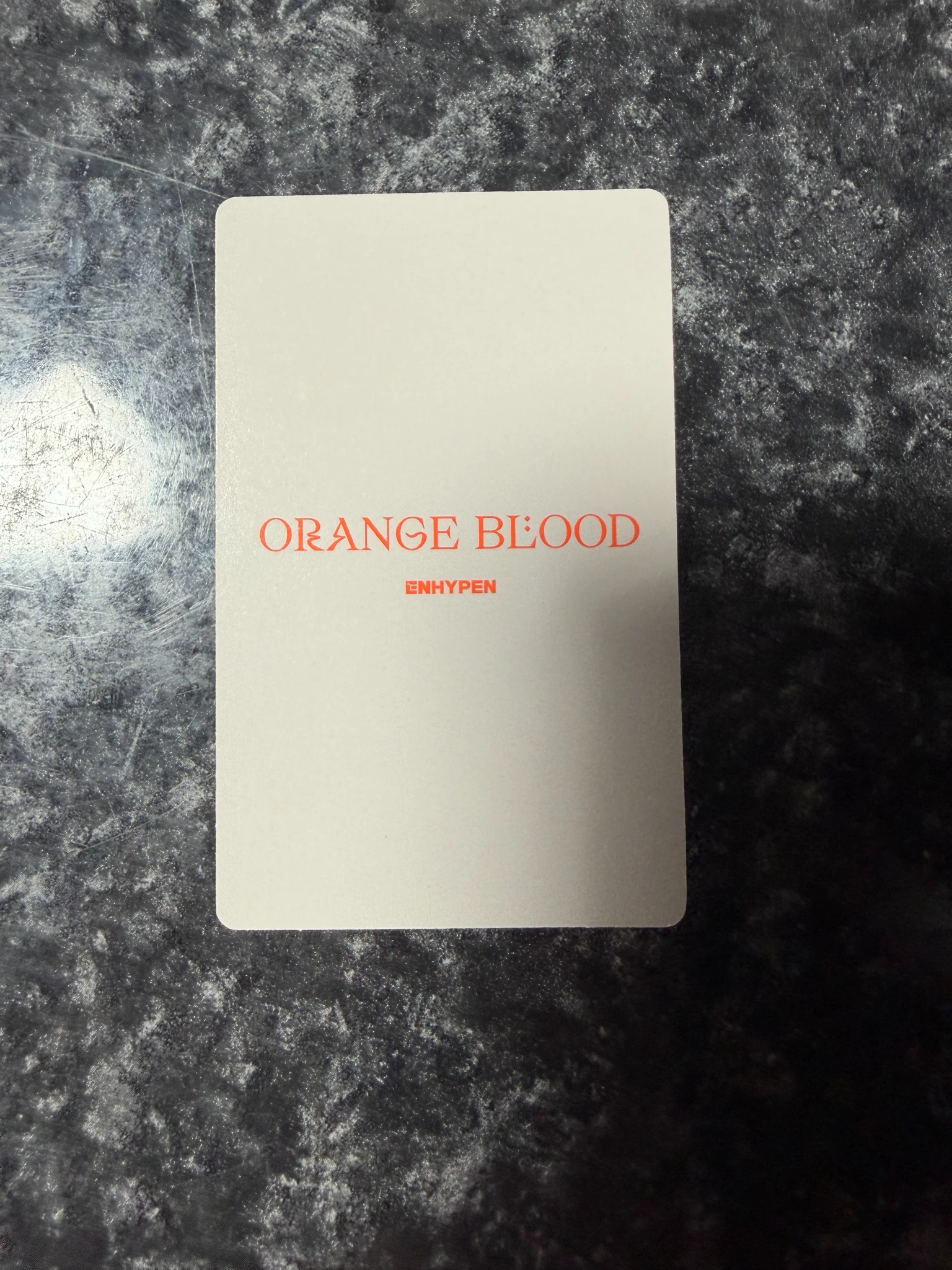 ENHYPEN Evan (Heeseung) ENHYPEN - Heeseung - ORANGE BLOOD Album korean album album photocard ksana version listing photo 2