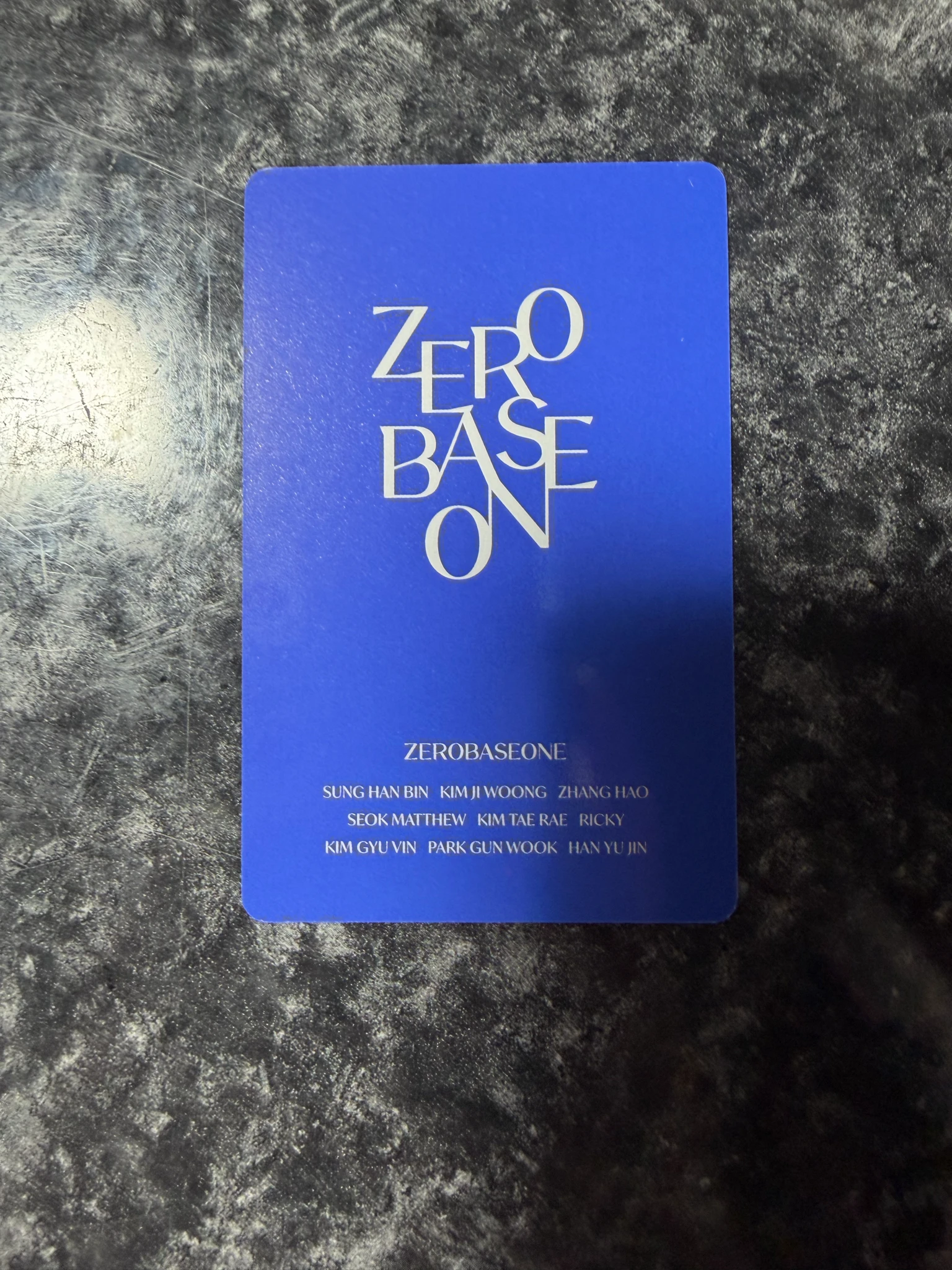 ZEROBASEONE Hanbin ZEROBASEONE - Hanbin - Lightstick Other photocard set pob (pre-order benefit) listing photo 2