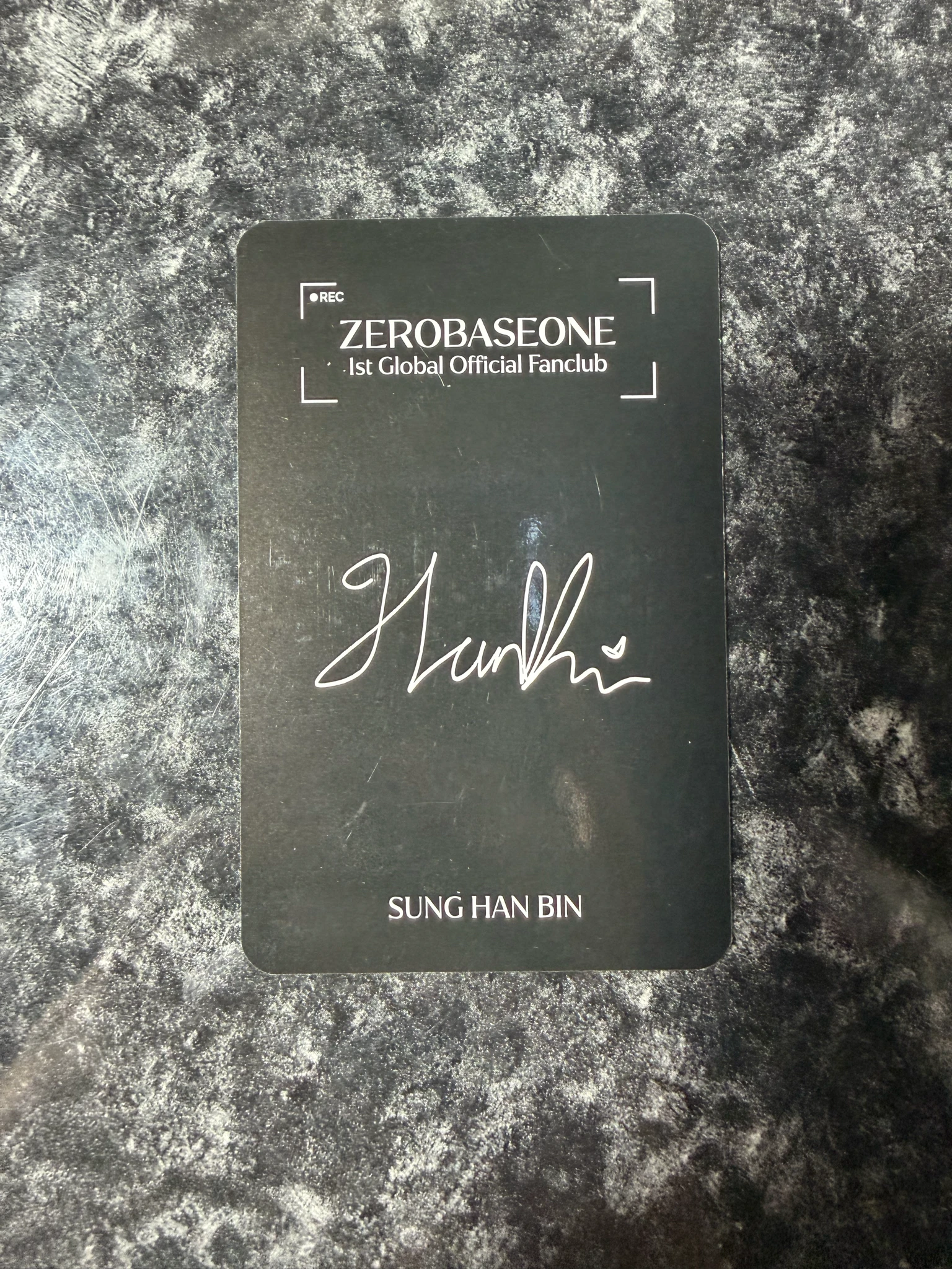 ZEROBASEONE Hanbin ZEROBASEONE - Hanbin - 1st Fanclub Other photocard set fanclub listing photo 2